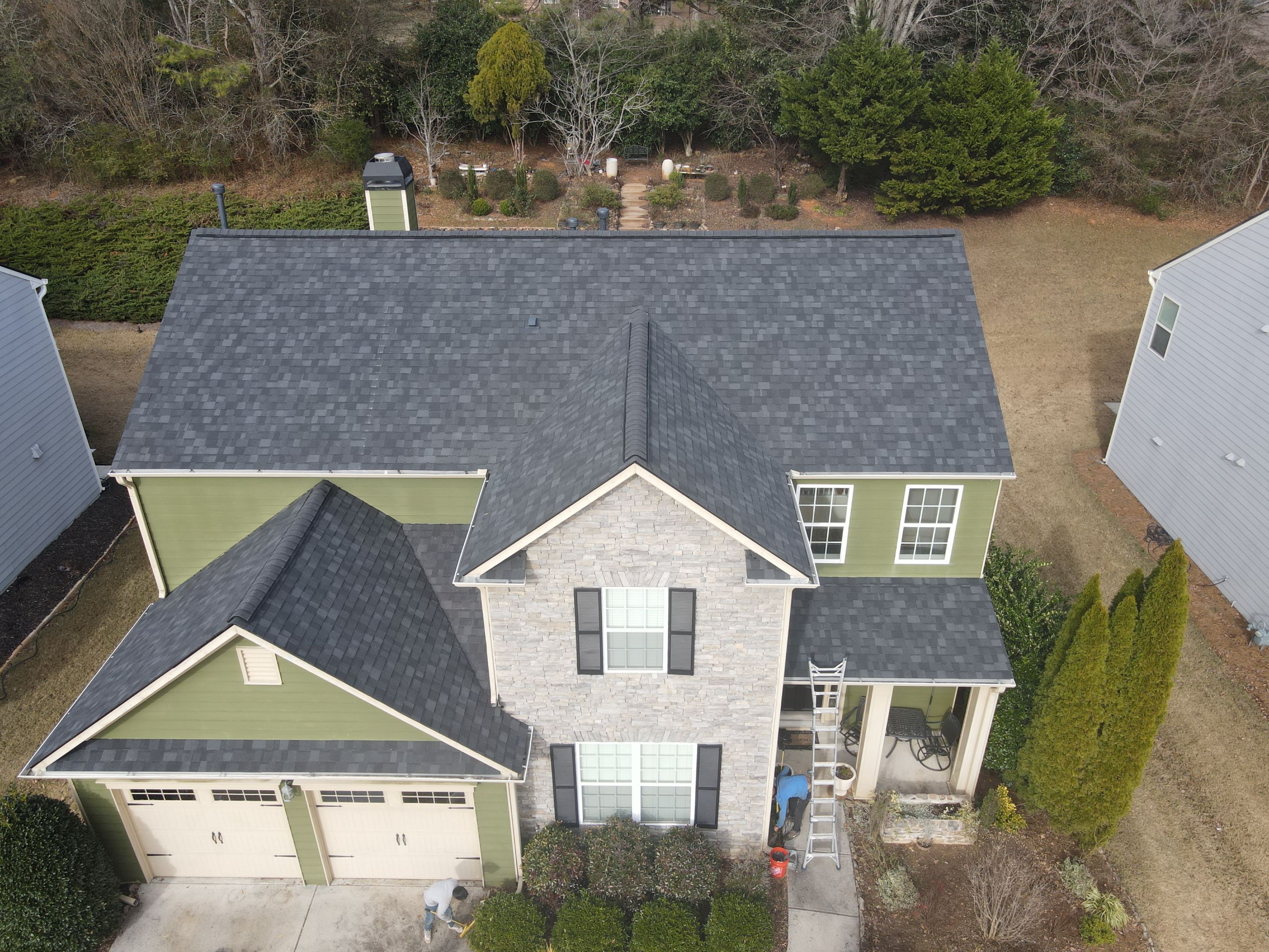Residential Roofing Installation using Atlas  by Inspector Roofing and Restoration