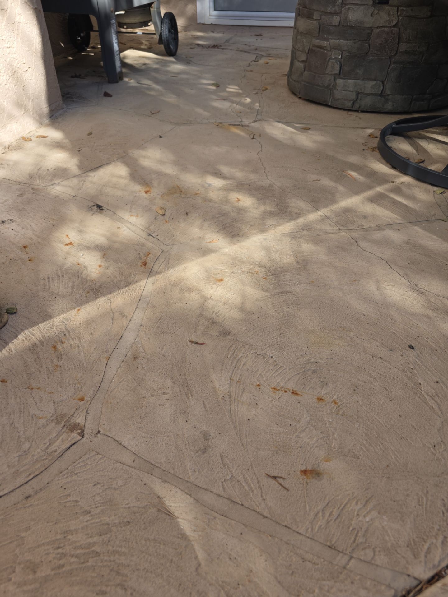 Morro Bay Garage Floor Transformation with Glacier chip Coating by MGP Coatings
