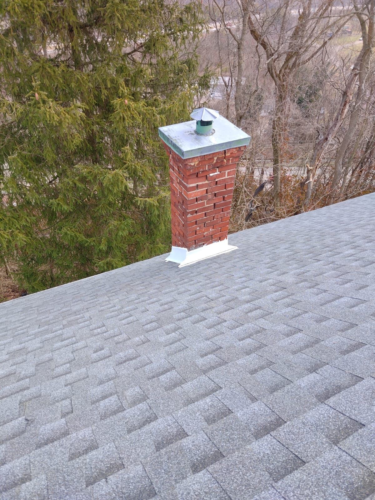 Residential Roofing Installation using GAF Timberline HDZ Pewter Gray by Rainstoppers Roofing