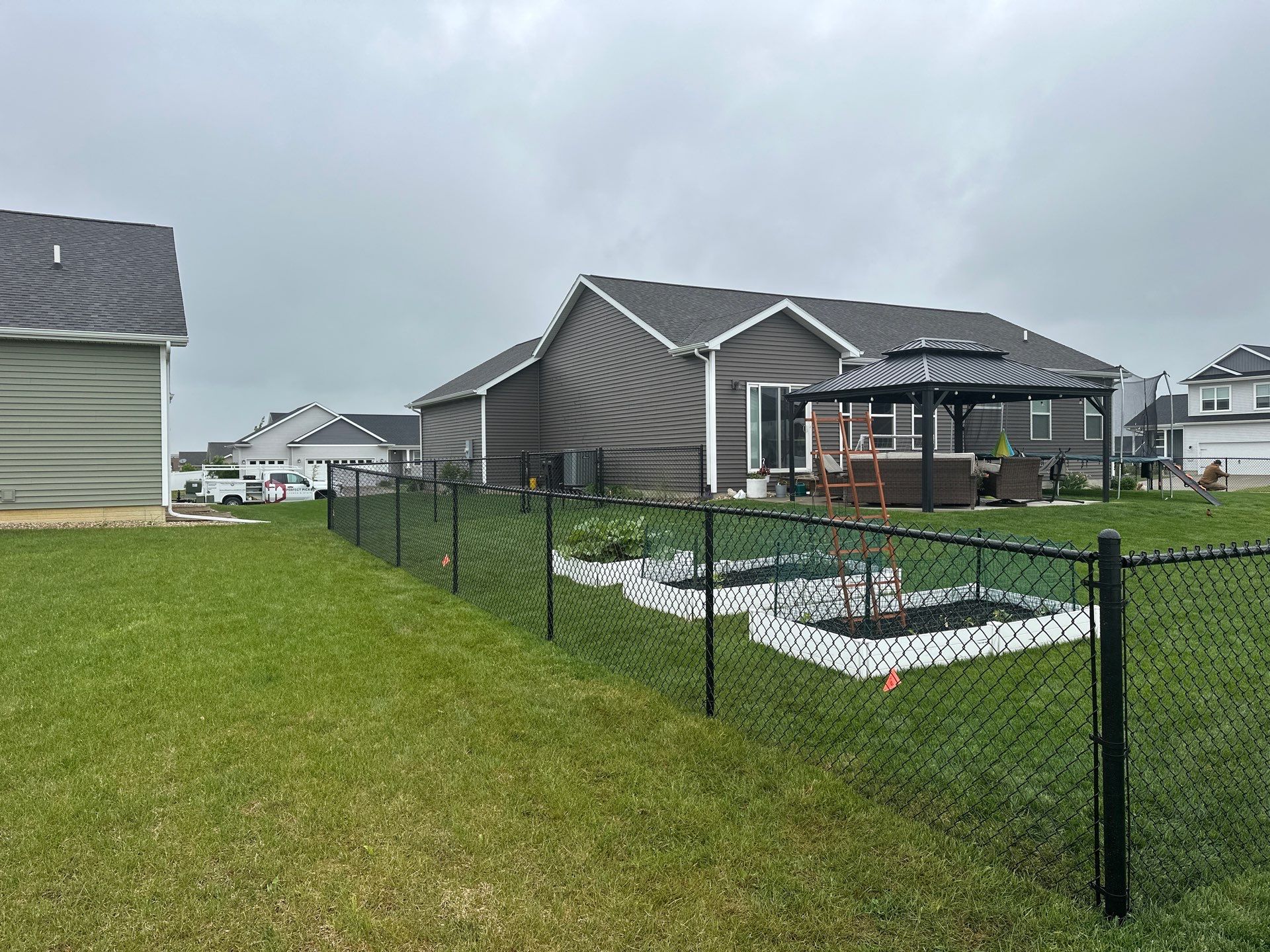 Project in Cedar Falls by Perfect Picket Fence and Stain