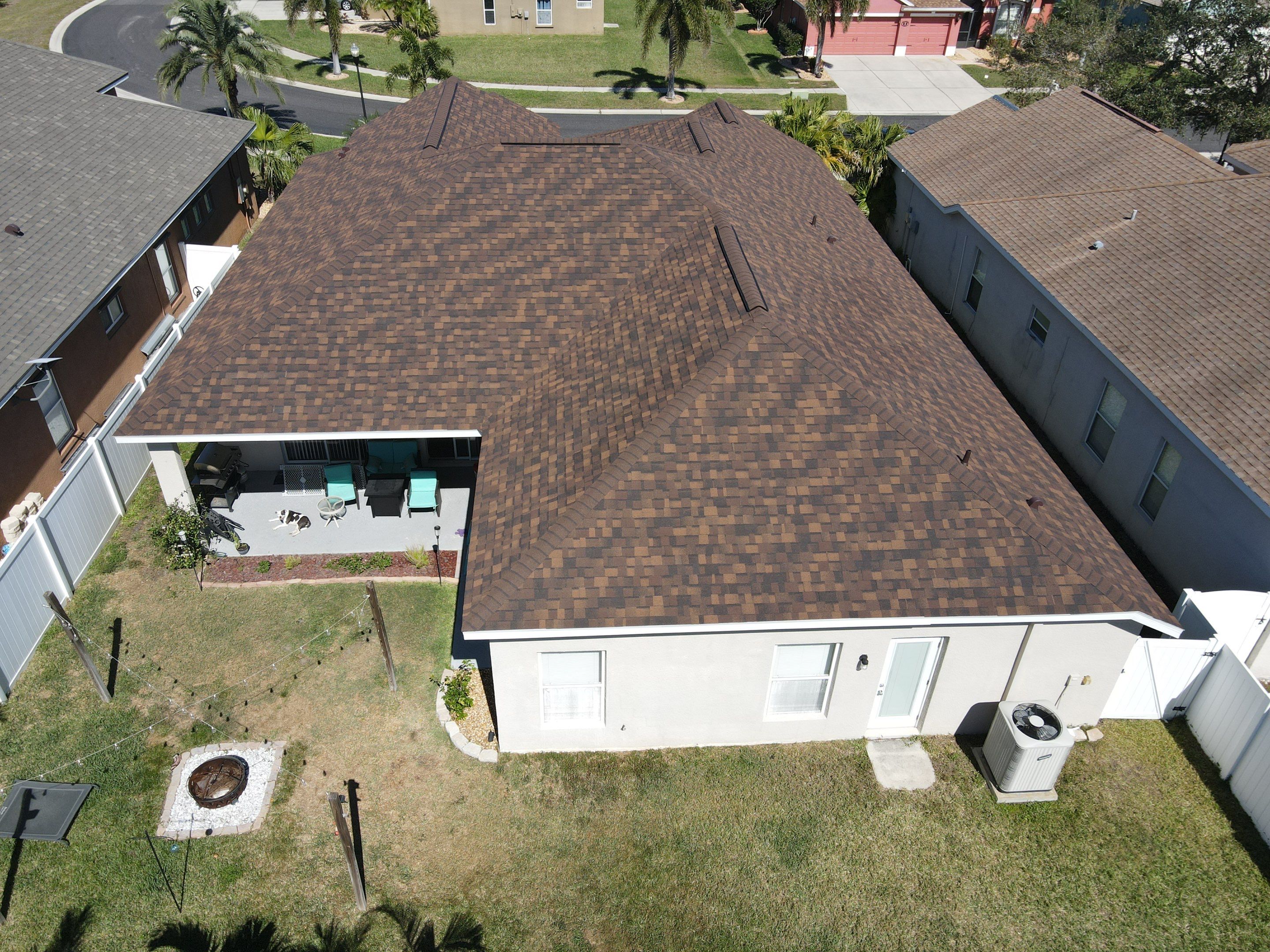 Roof Replacement in Ruskin FL. by Steadfast Roofing 