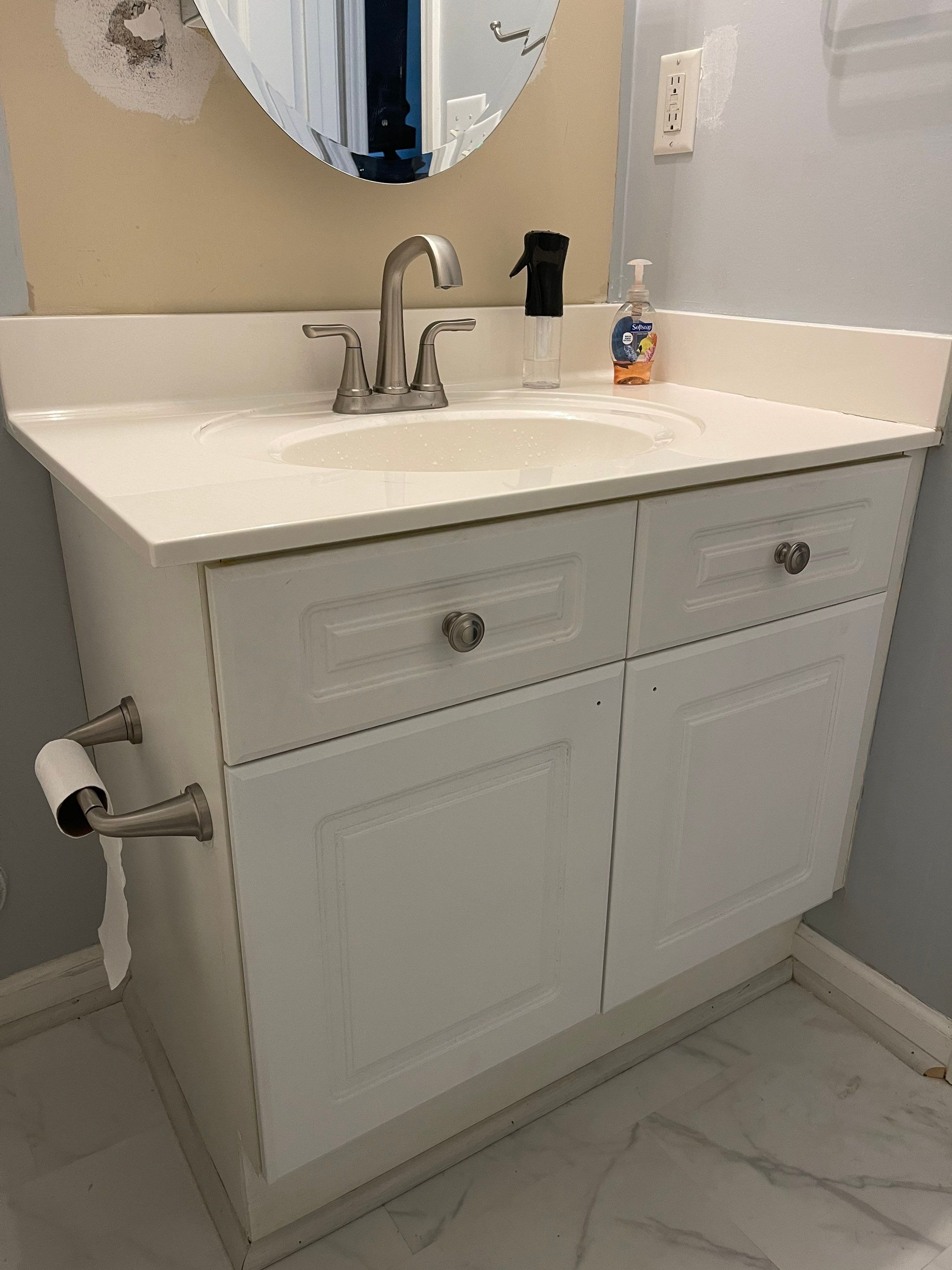 Hickory Point - Bathroom Update by Pillar and Pine