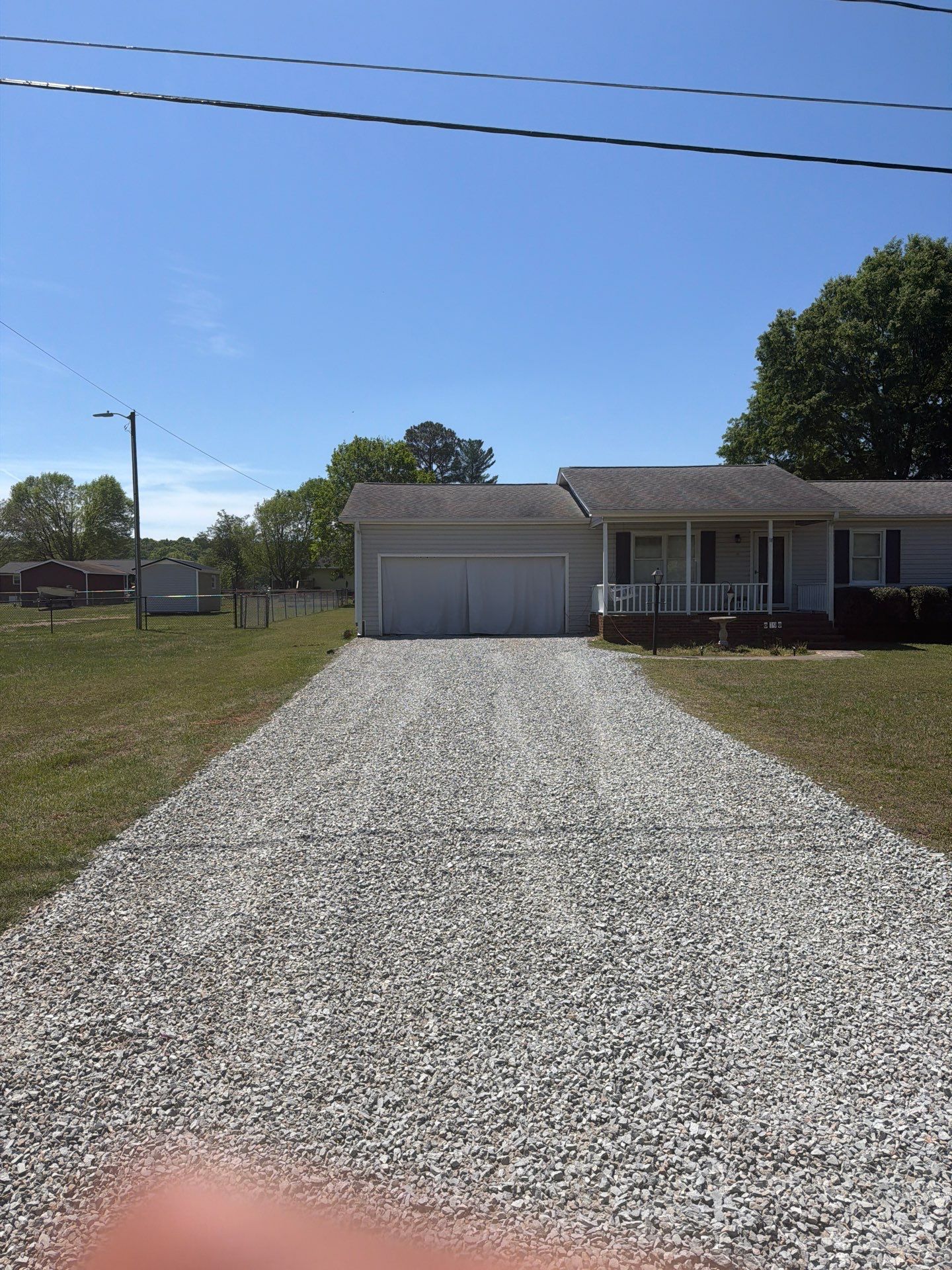 Gravel Driveway Grading and Resurfacing in Thomasville, North Carolina by Four Oaks Grading and Septic, LLC