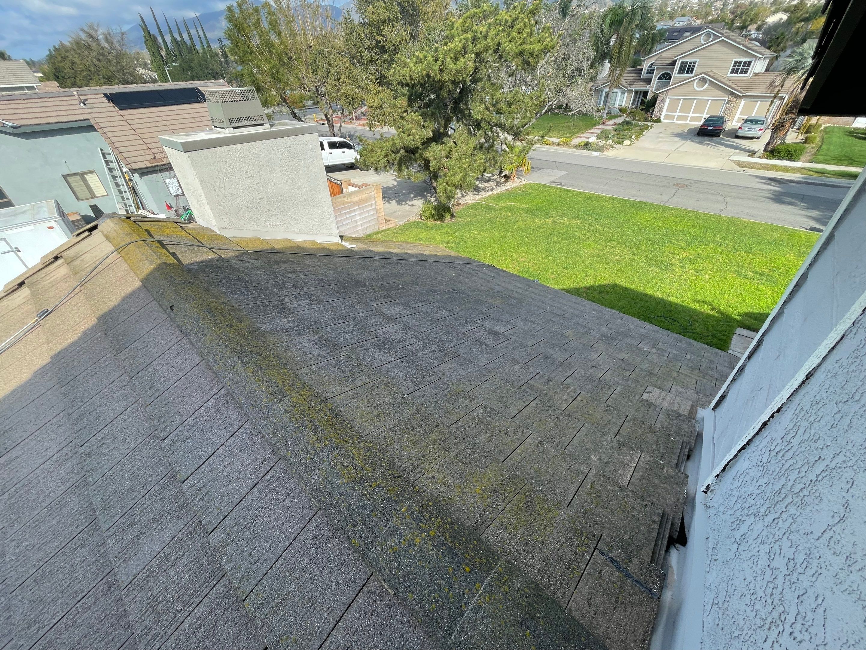 Roof Washing in Rancho Cucamonga Ca by Palm Coast Solar Cleaning