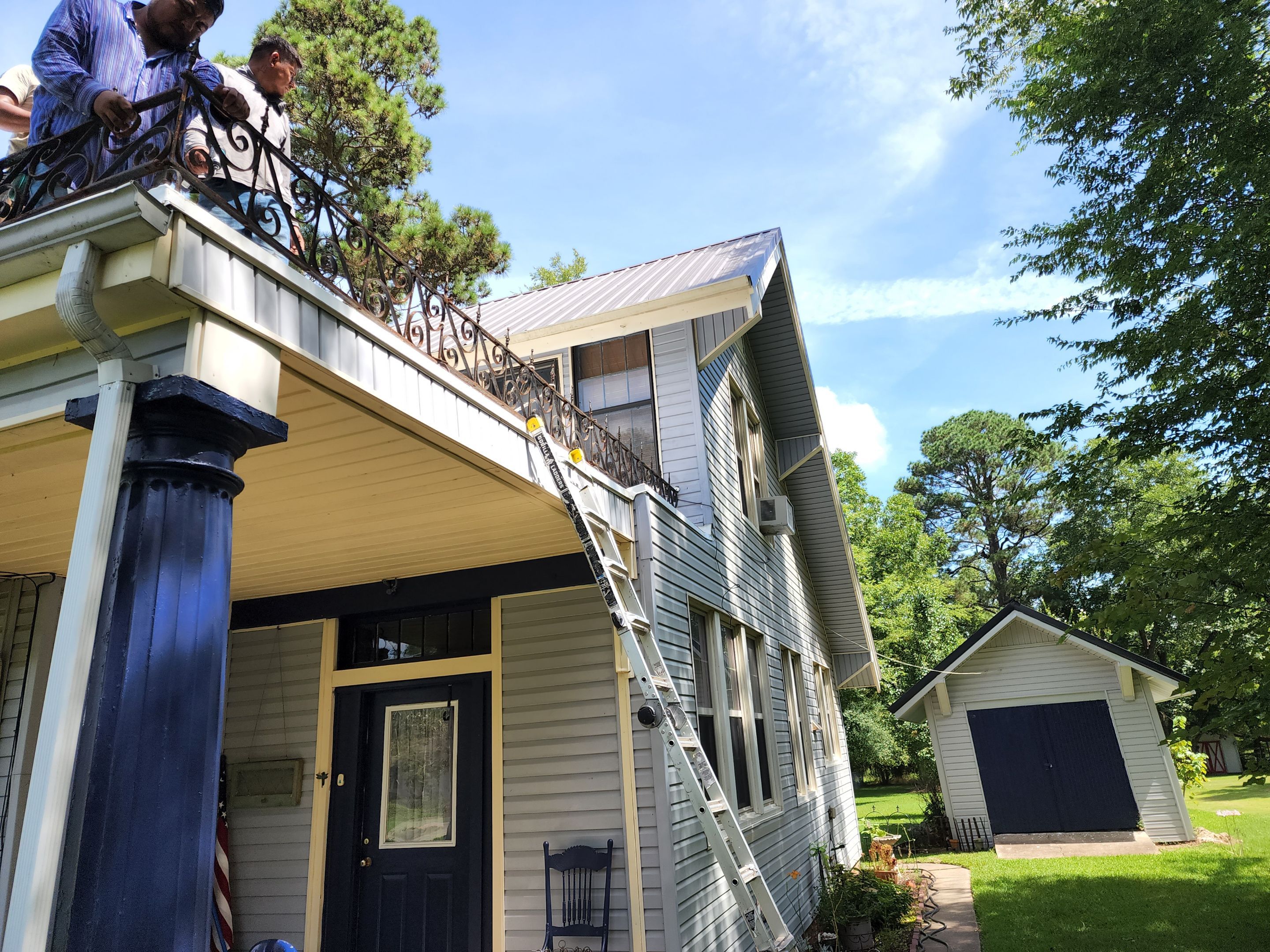 Residential PVC Installation in Prescott, Arkansas by Hostetler Roofing