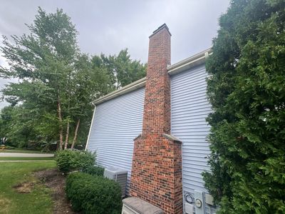 Turtle Shell gutter protection installation in Naperville, IL 60563, photograph 4