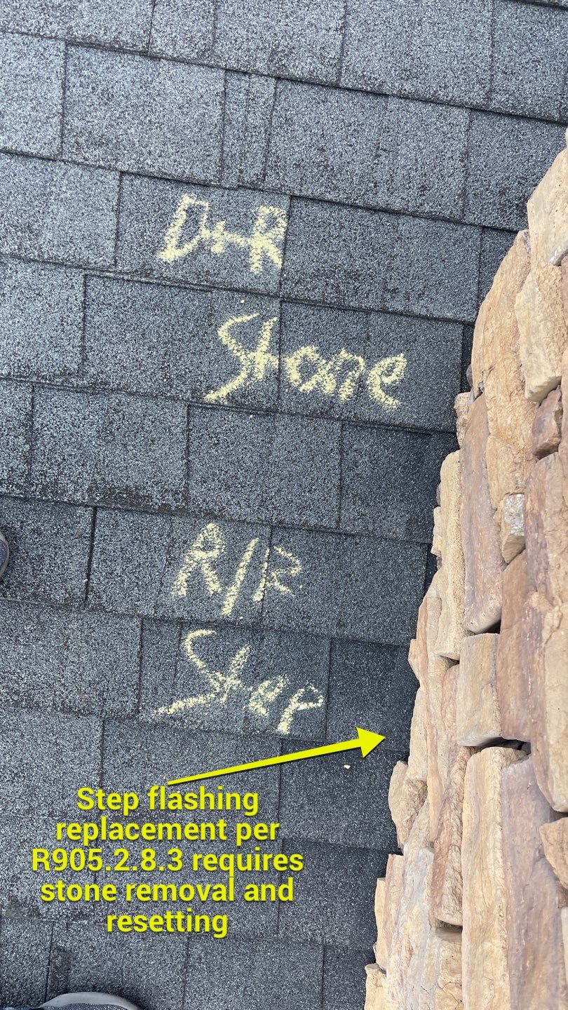 Roof Damage using Certainteed Lifetime Roofing System- Moire Black Landmark Pro shingkes with shadow ridge caps. by BulletpROOF Exteriors