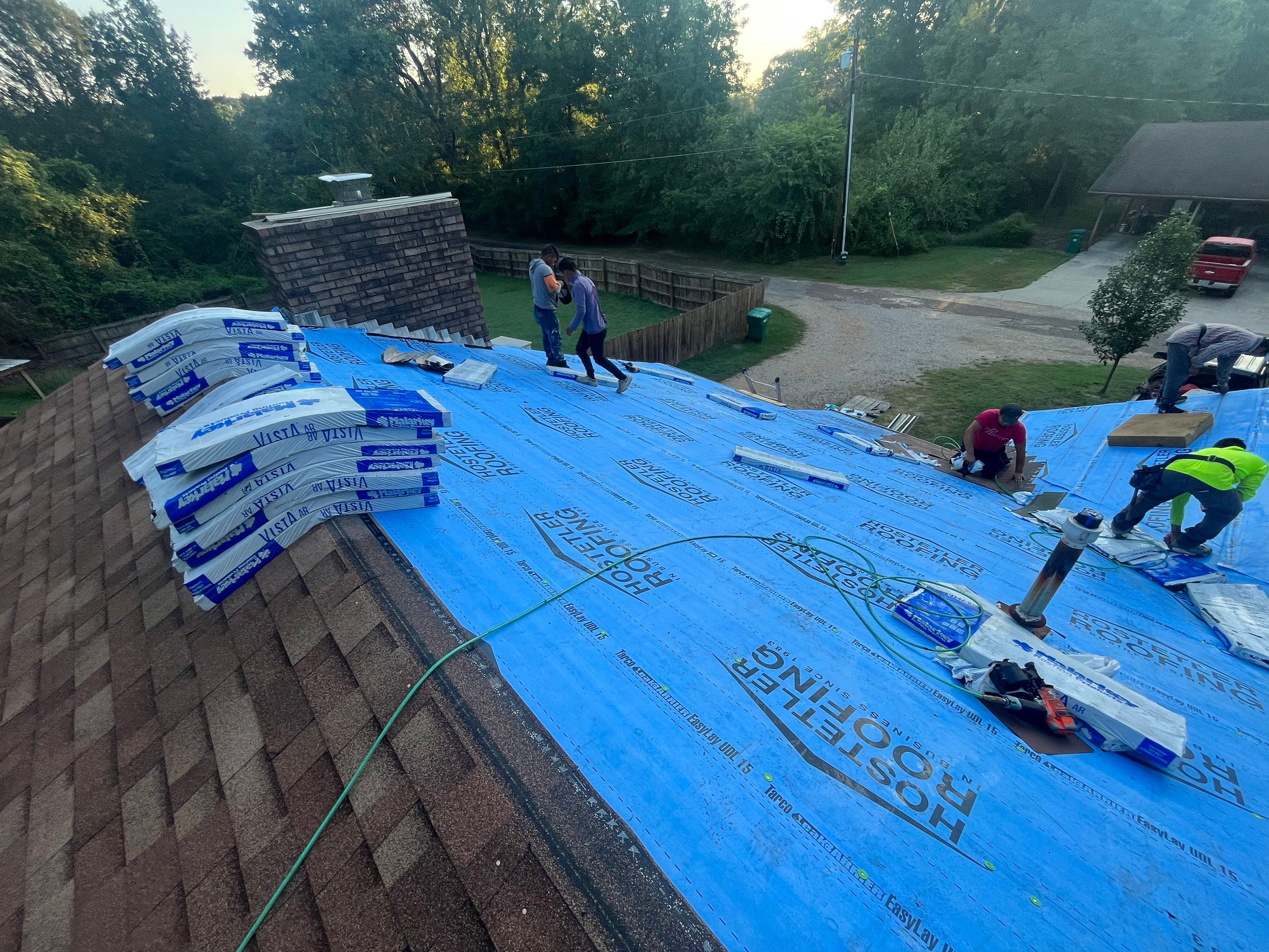 Residential Roofing Repair using Malarkey Highlander by Hostetler Roofing