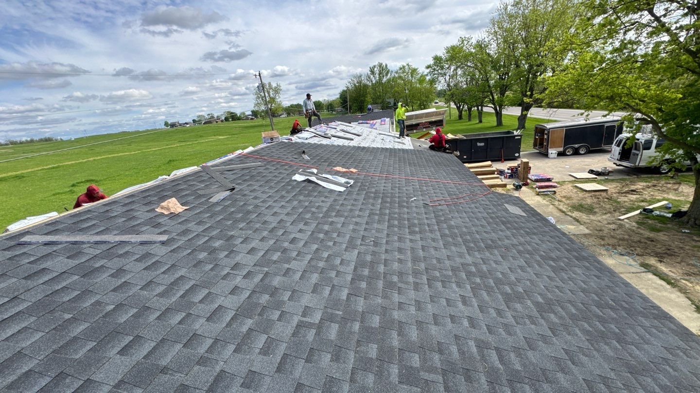 Residential Remodel using GAF Timberline HDZ Charcoal by Nitro Roofing and Construction