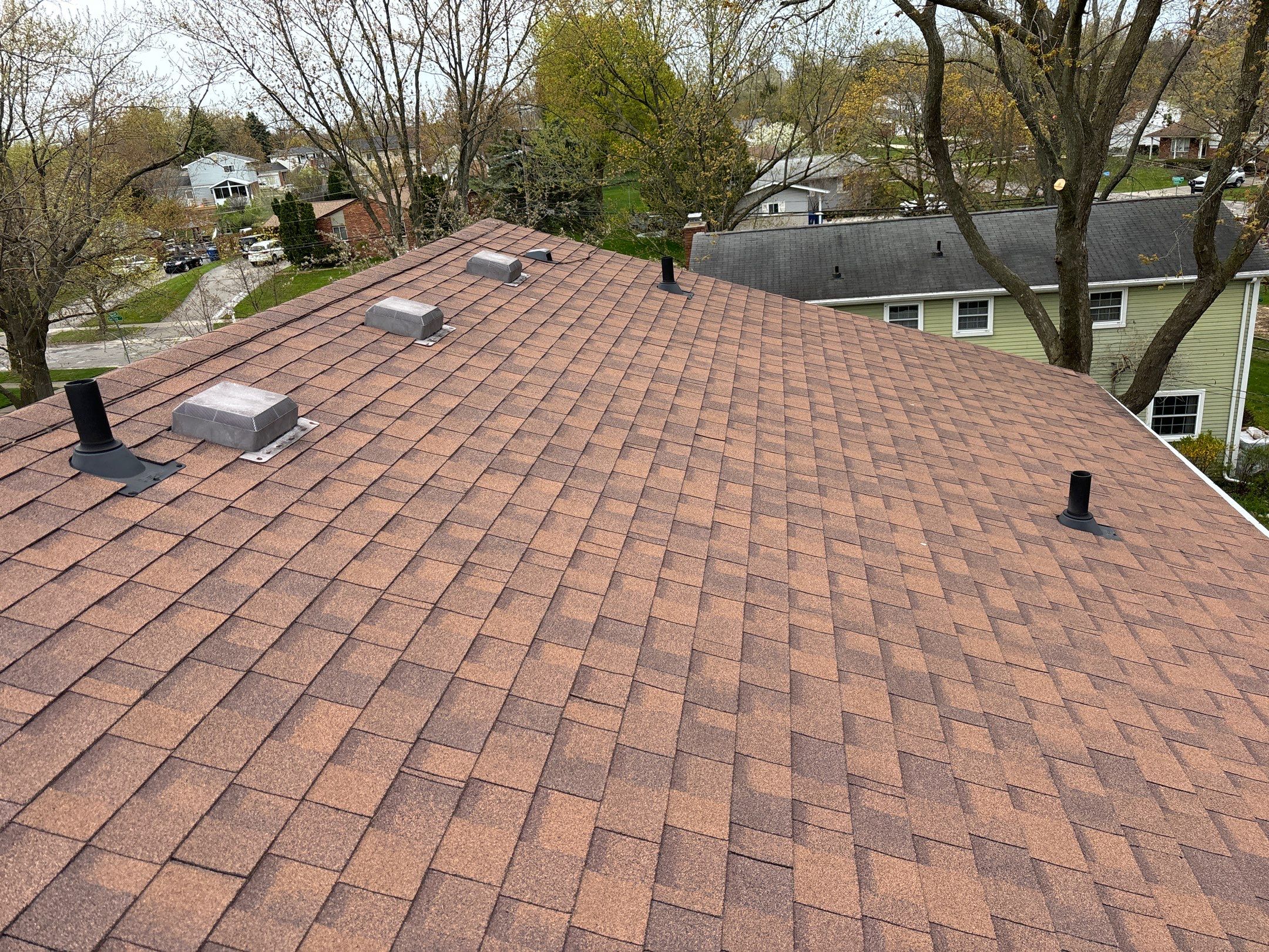 Roof Replacement using Owens Corning Duration by 180 Contractors