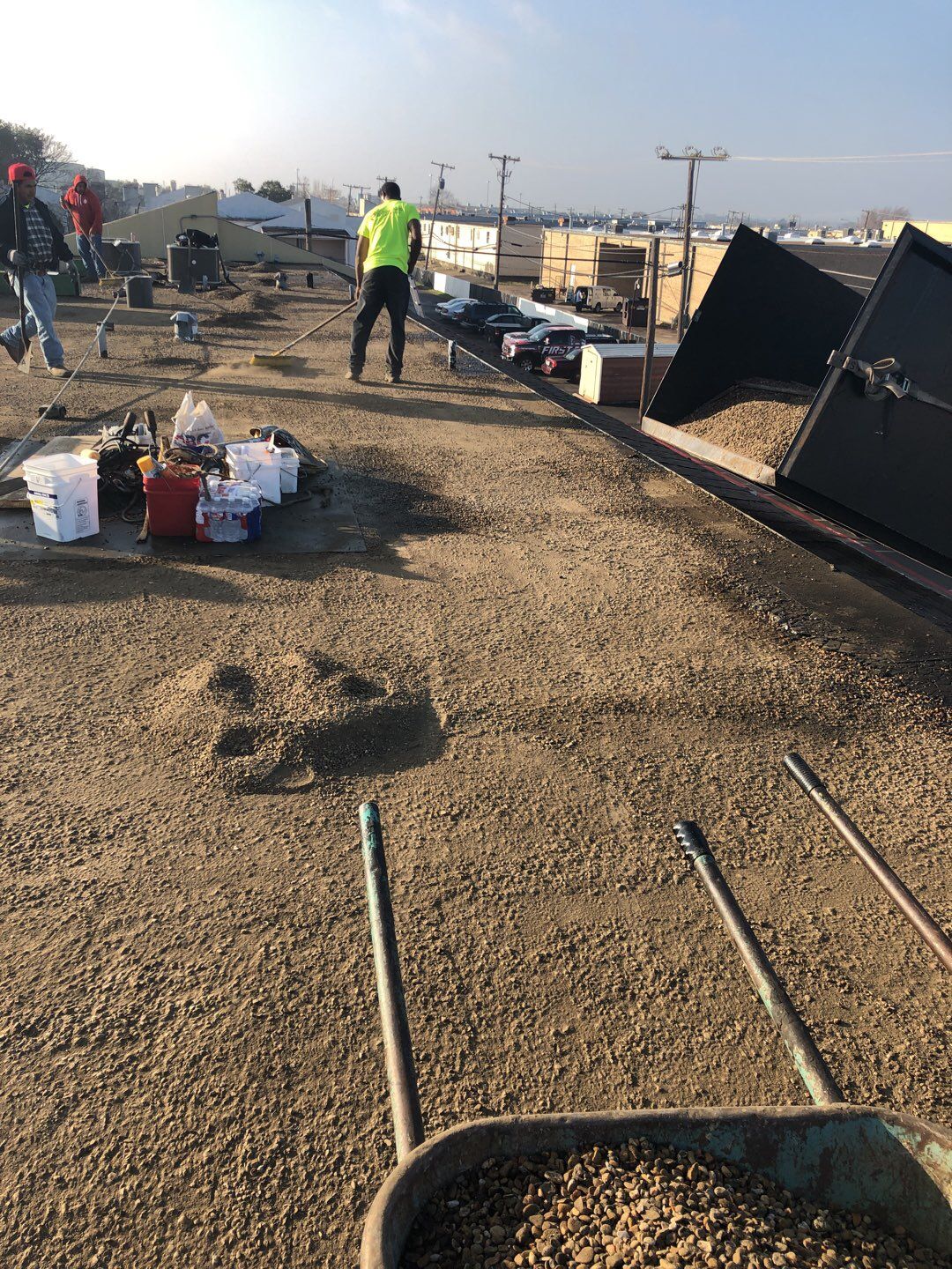 Apartment Roof Replacement by First Out Roofing 