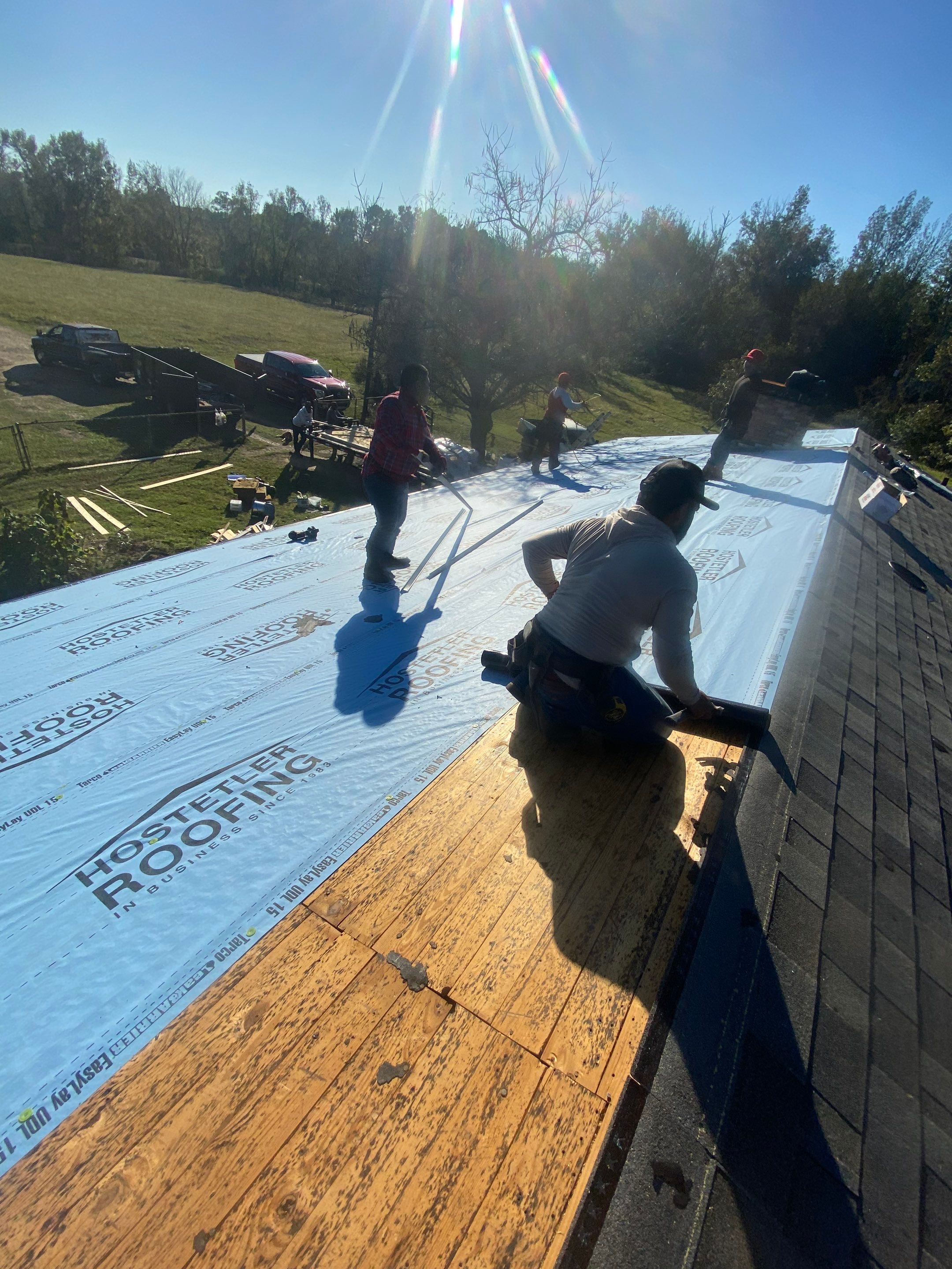 Residential Roofing Repair using Malarkey Vista by Hostetler Roofing