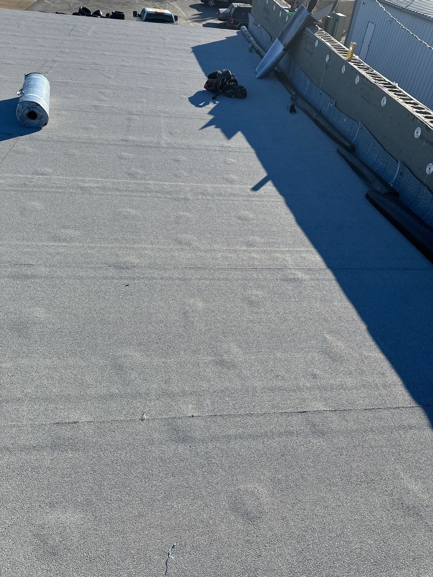 Commercial Roofing using Certainteed Flintastic Self Adhered by Stendahl Services