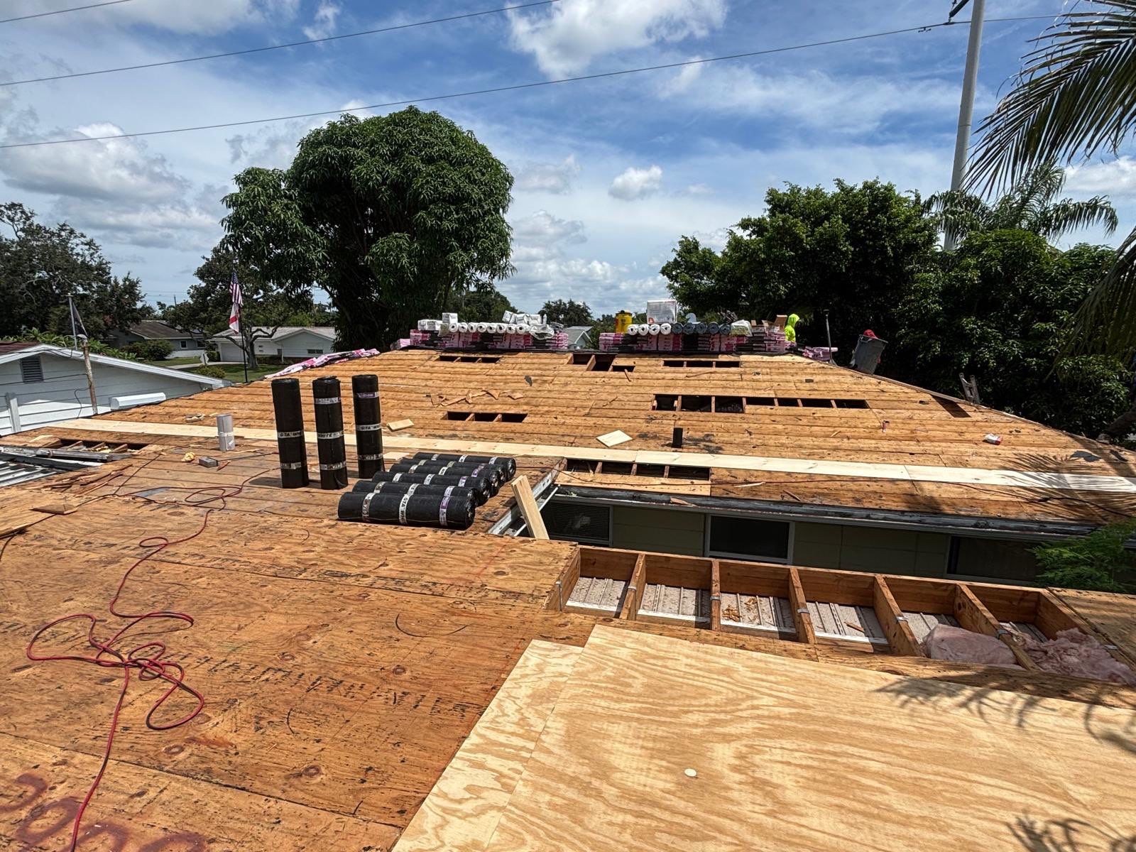 Project in St. Petersburg 33713 by Mitchell Roofing Company LLC 