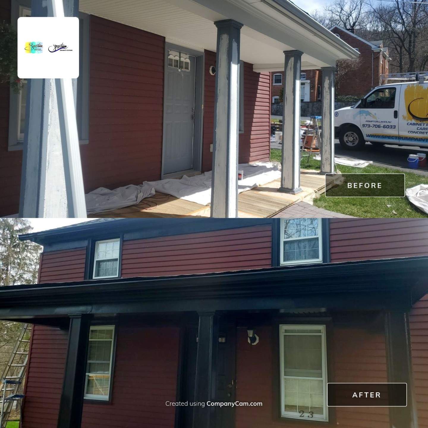 Exterior Painting using Benjamin Moore by Spectrum Painting, LLC
