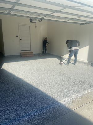 Garage Floor - Domino