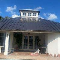 24ga 1.5" Snap-Lock Dark Bronze  by Total Roofing System The Metal Roof Experts