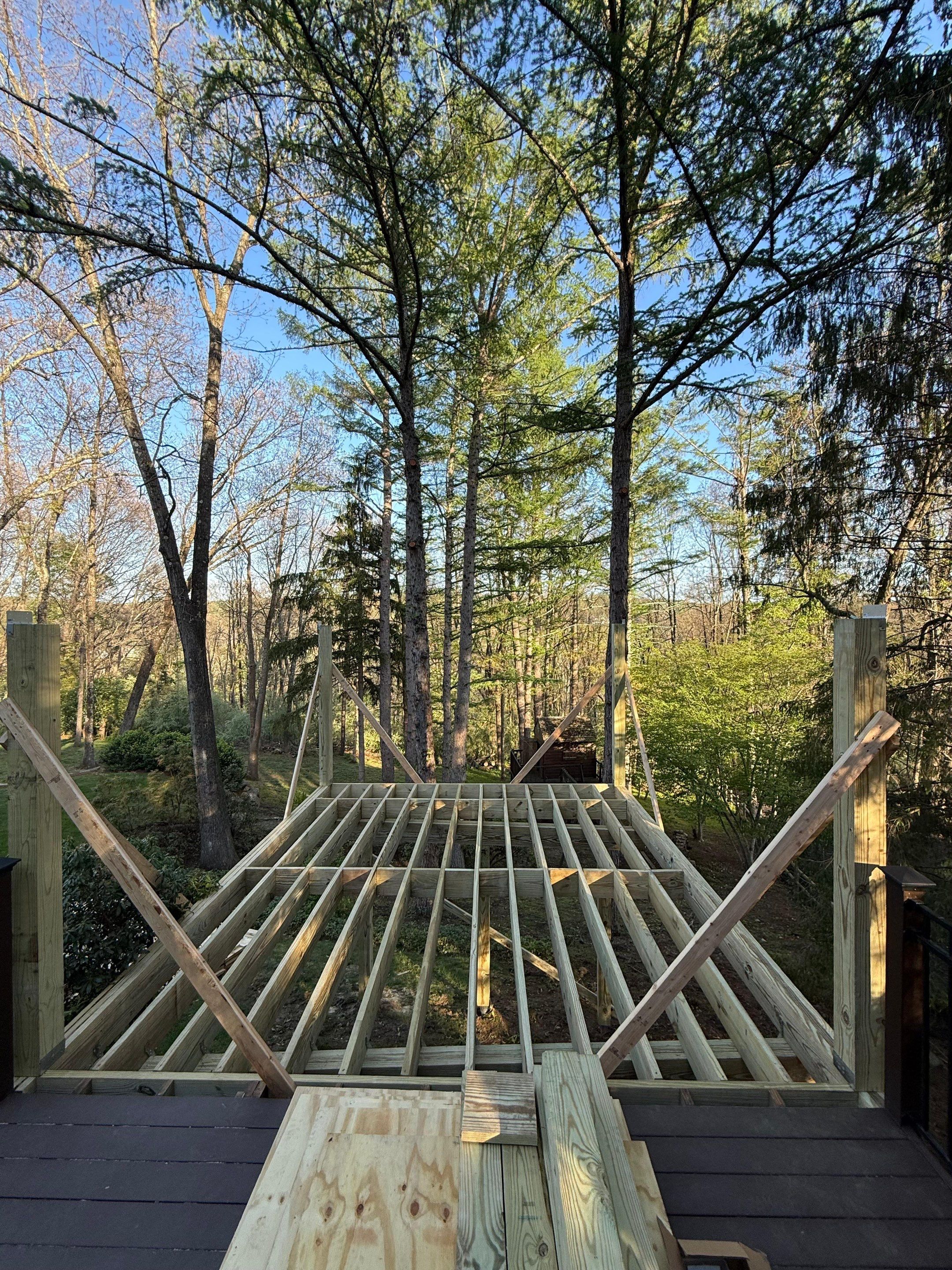 New Deck With a Screened In Porch In Mendham, New Jersey by deck guardian