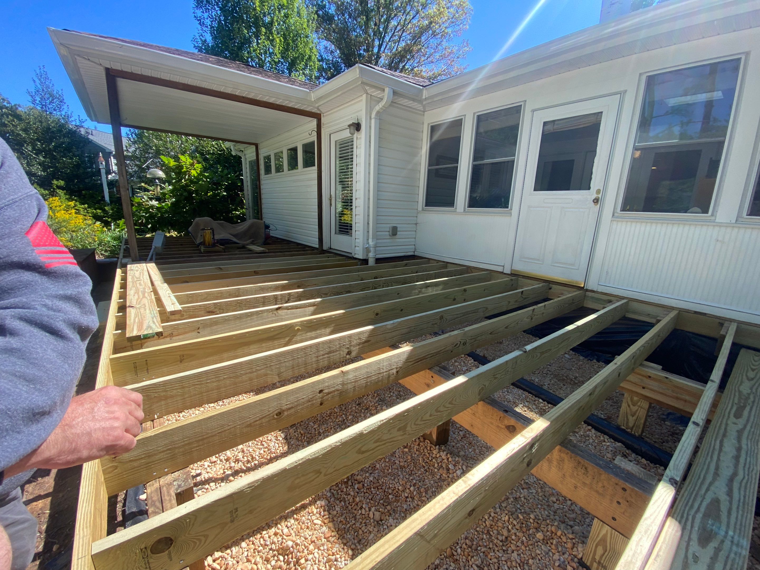 Deck Transformation using Timbertech & Azek by The Smet Companies, LLC