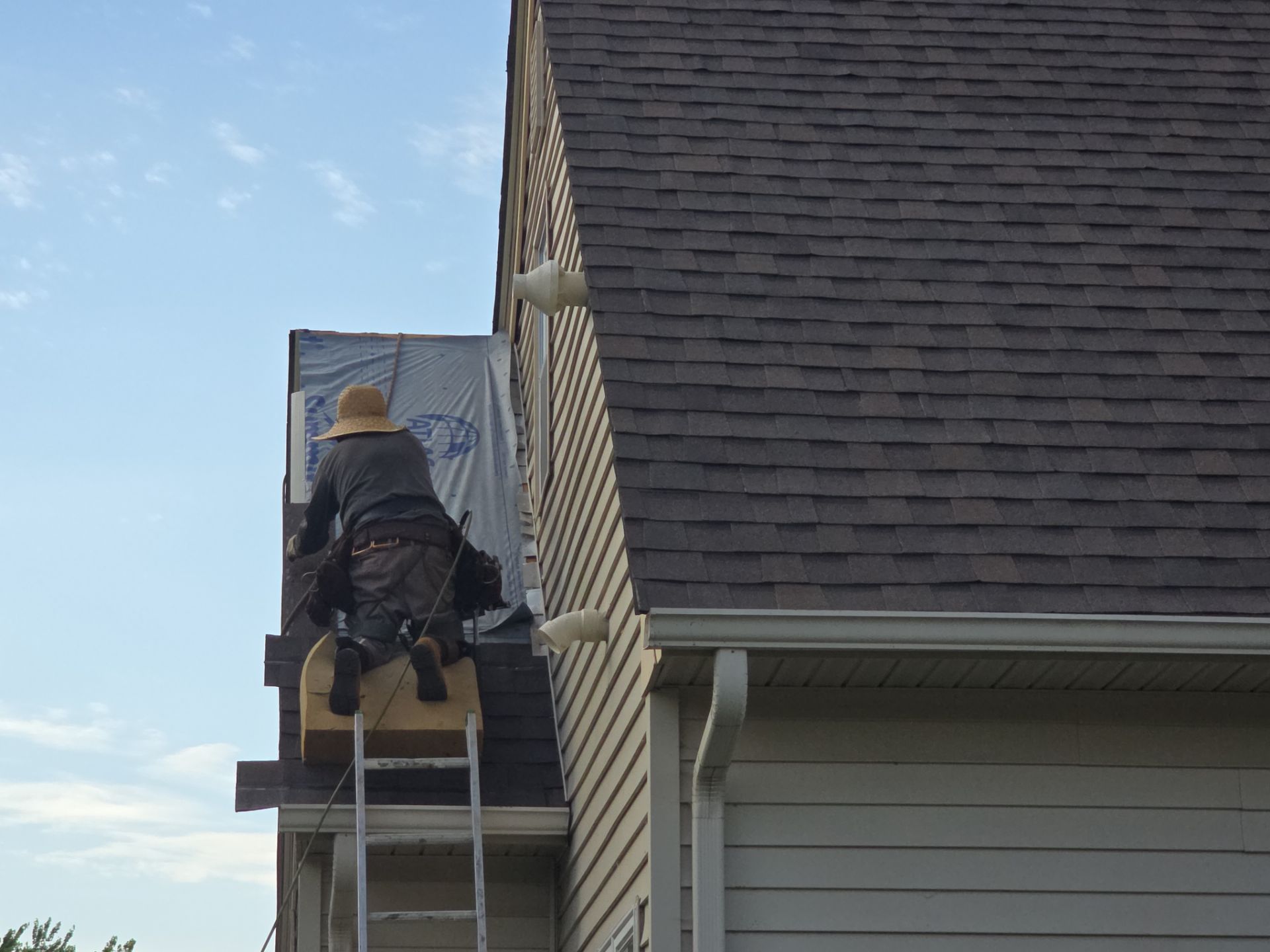 Residential Roof Replacement and Gutter Upgrade in Salisbury, Maryland by First Chesapeake Roofing