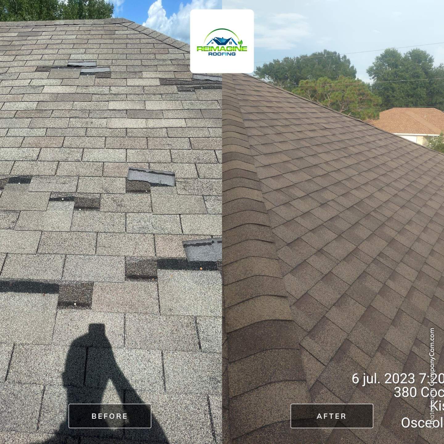 Weathered Wood Shingles by Reimagine Roofing