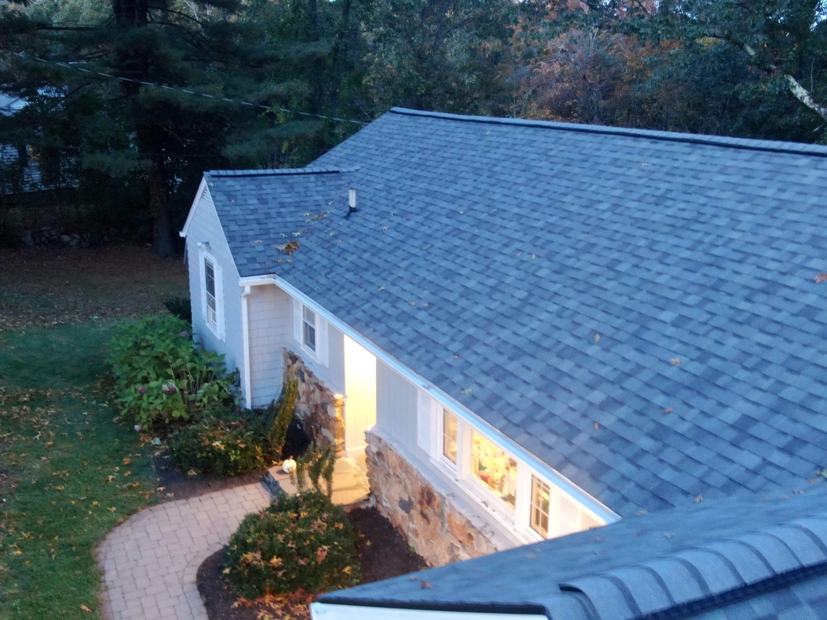 Roof Replacement + New Gutters & Guards — Chelmsford, MA by Mighty Dog Roofing of Greater Middlesex County