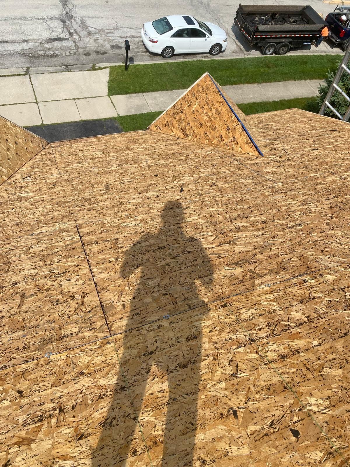 Roof and siding replacement by hail and wind damage by Just Brilliant Restoration JBR