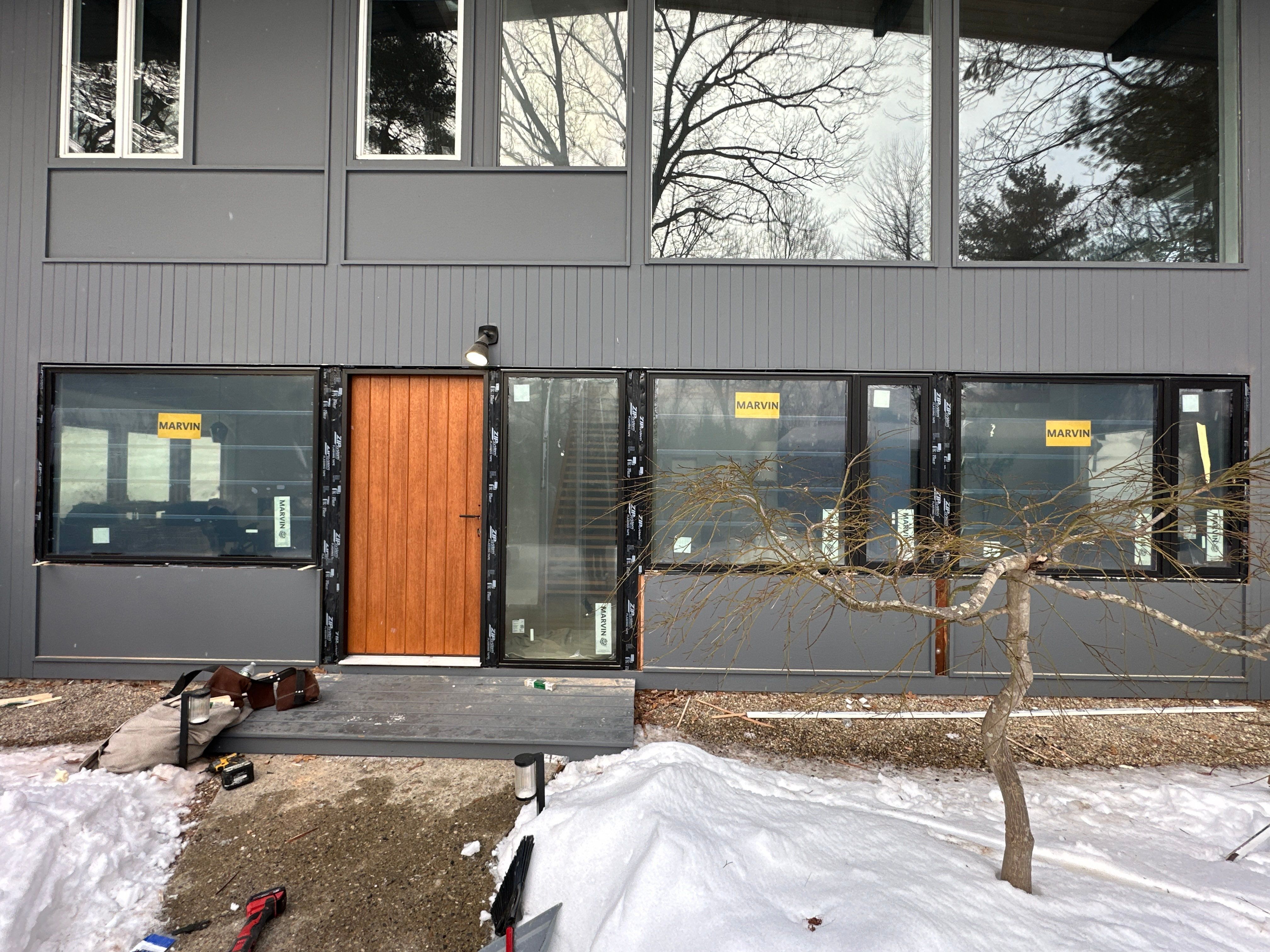 Custom windo/door project in Wayland, MA by UBrothers Construction