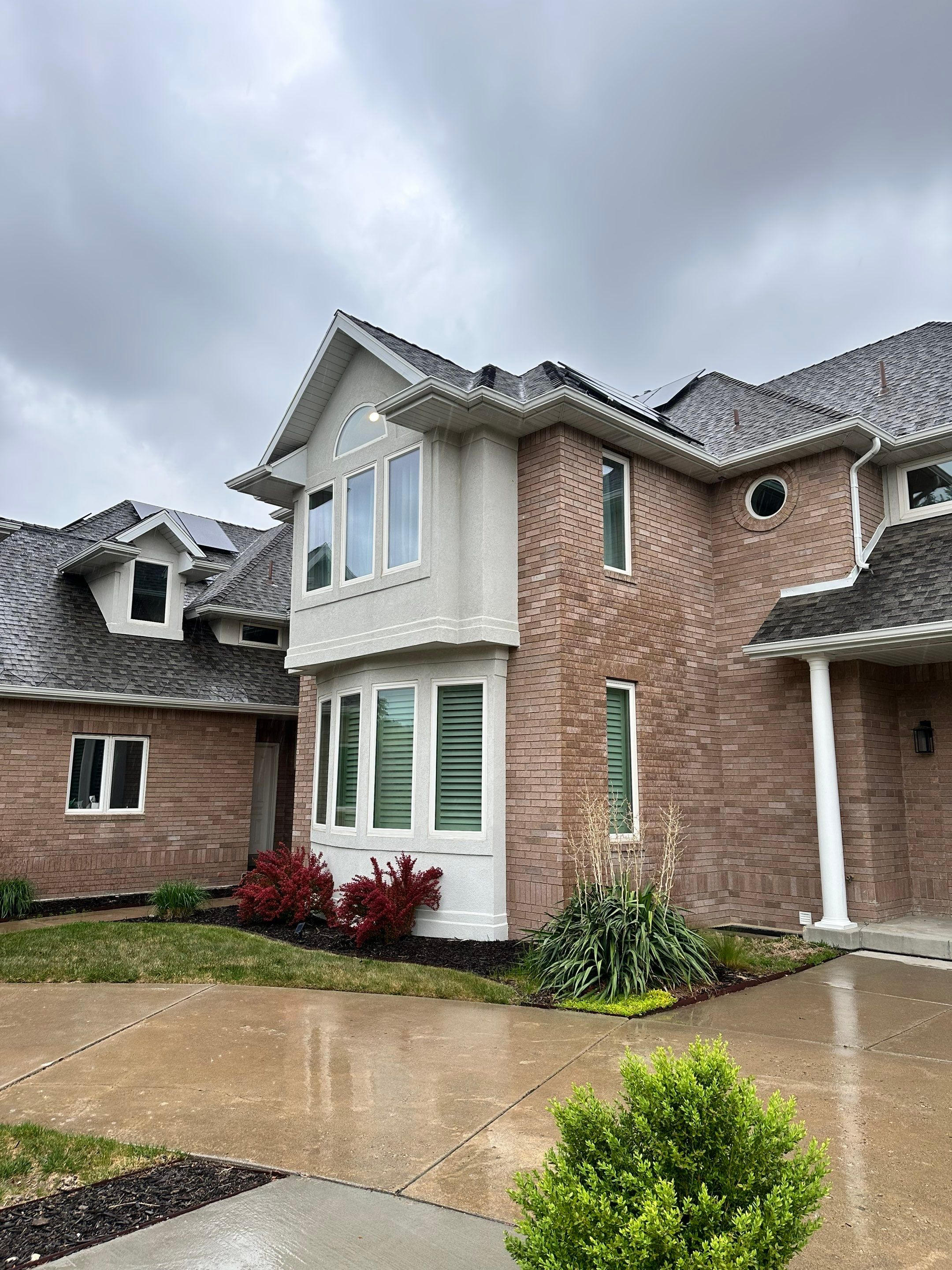 Residential Roofing installation  by Definitive Construction