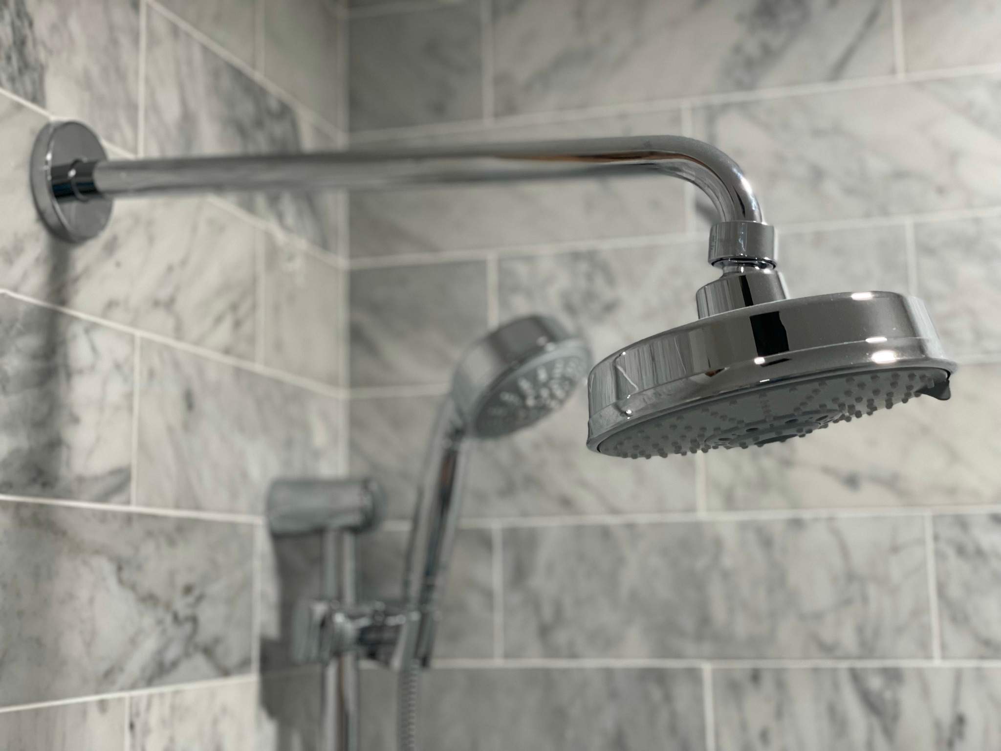 Bathroom Remodel using Tile by Home Concepts Construction