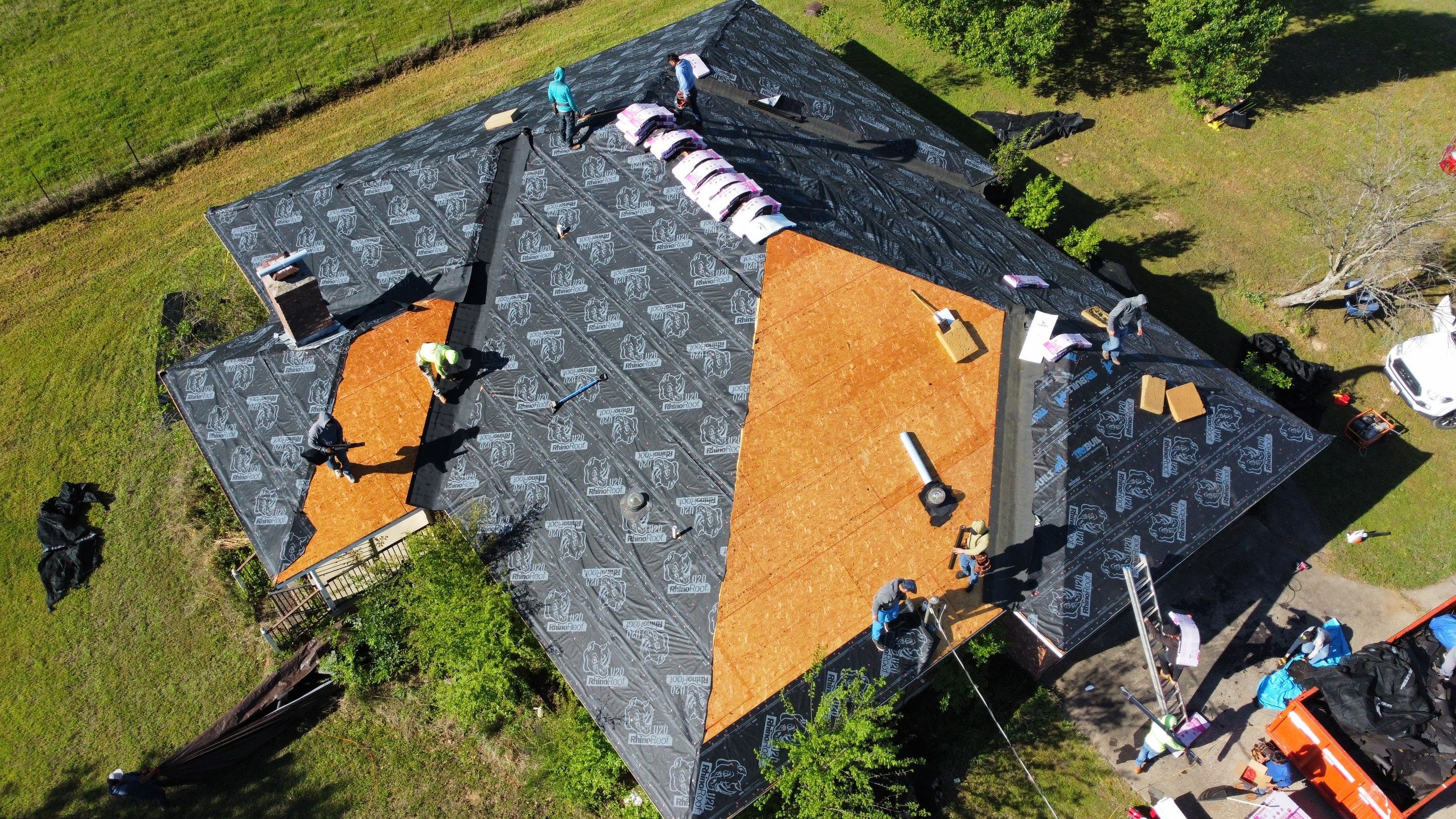 Storm Restoration Project  by Berry Good Roofing 
