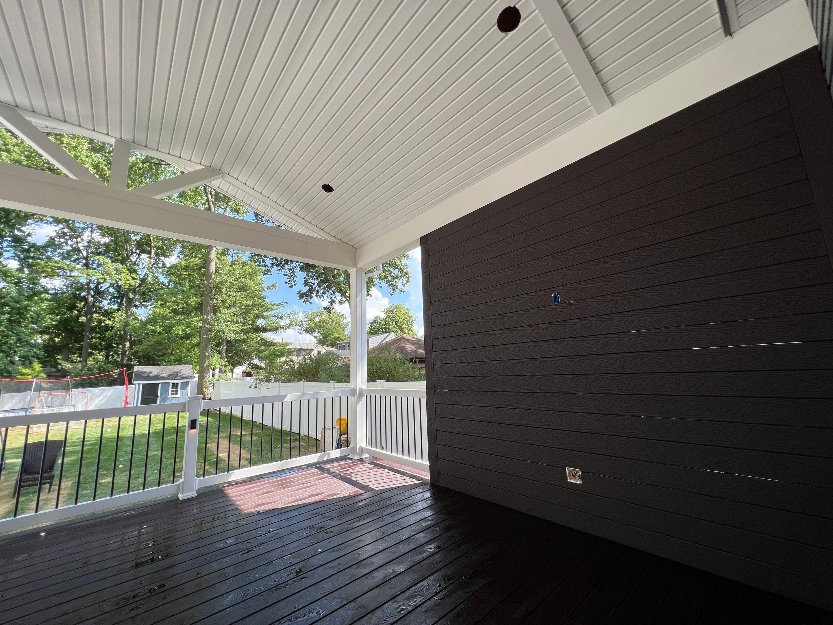 New Deck With Porch by deck guardian