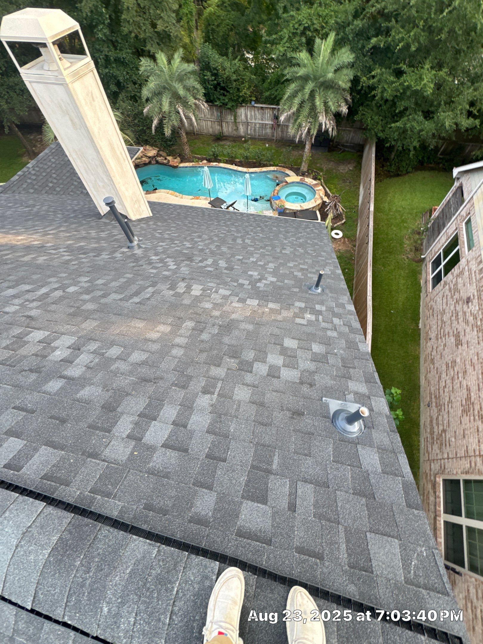 Project in Magnolia by Hartland Roofing & Construction