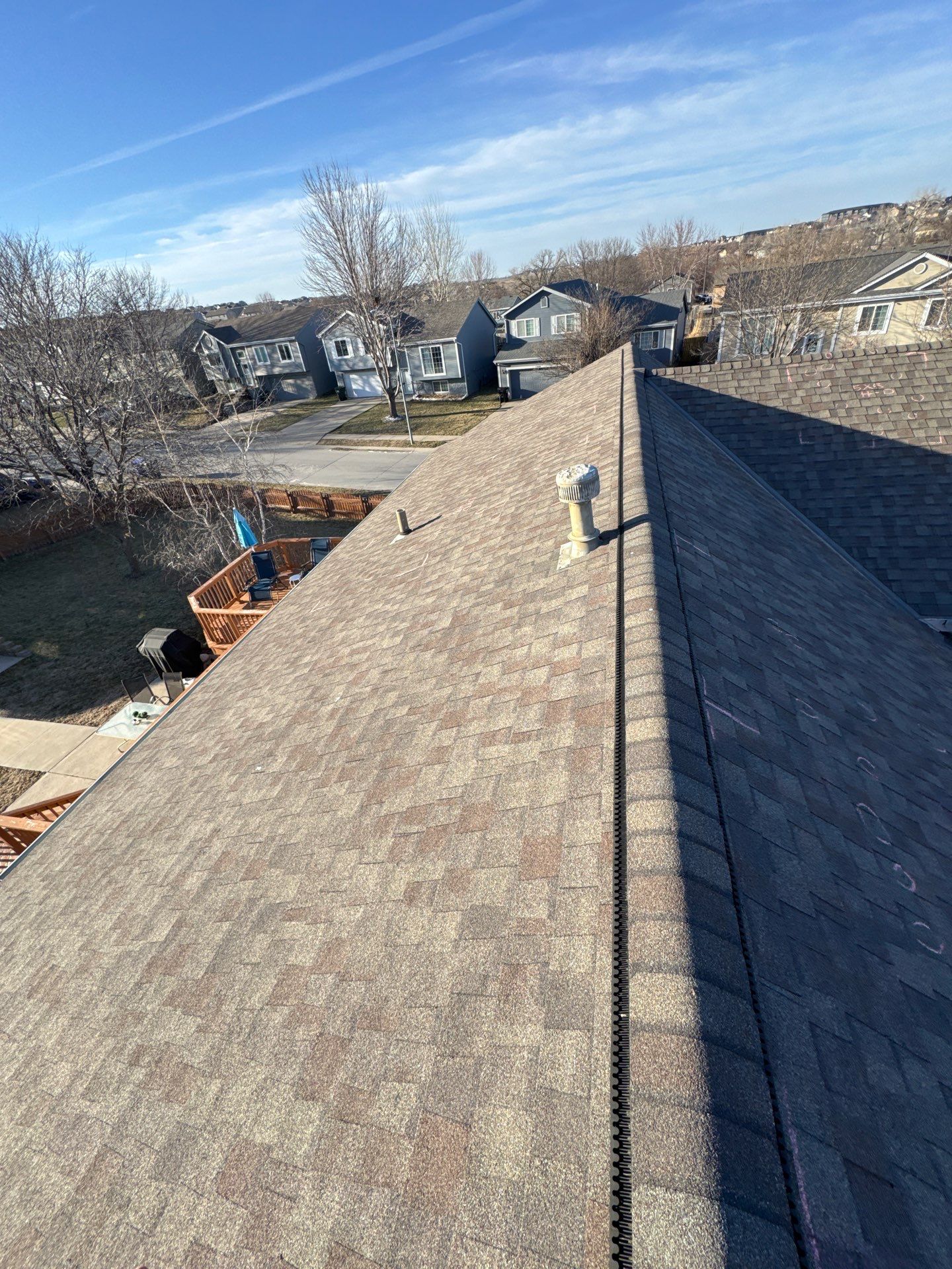 Storm Damage Inspection and Asphalt Shingle Roof Restoration in Omaha by Crows Roofing LLC