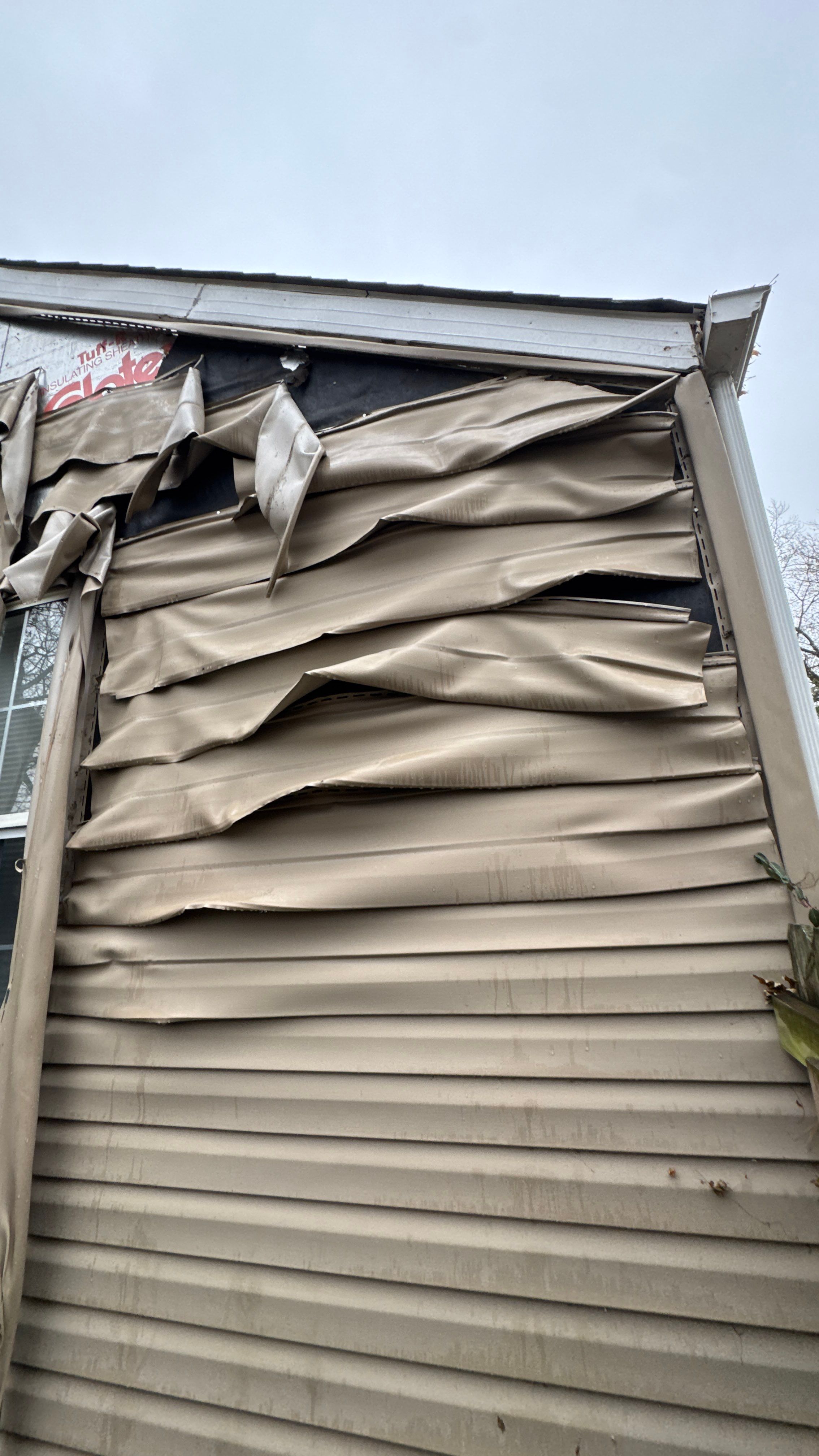 Fire-Damage Exterior Restoration – Siding, WRB, Insulation & Windows - Fairview Heights, IL by Legendary Services Company LLC.