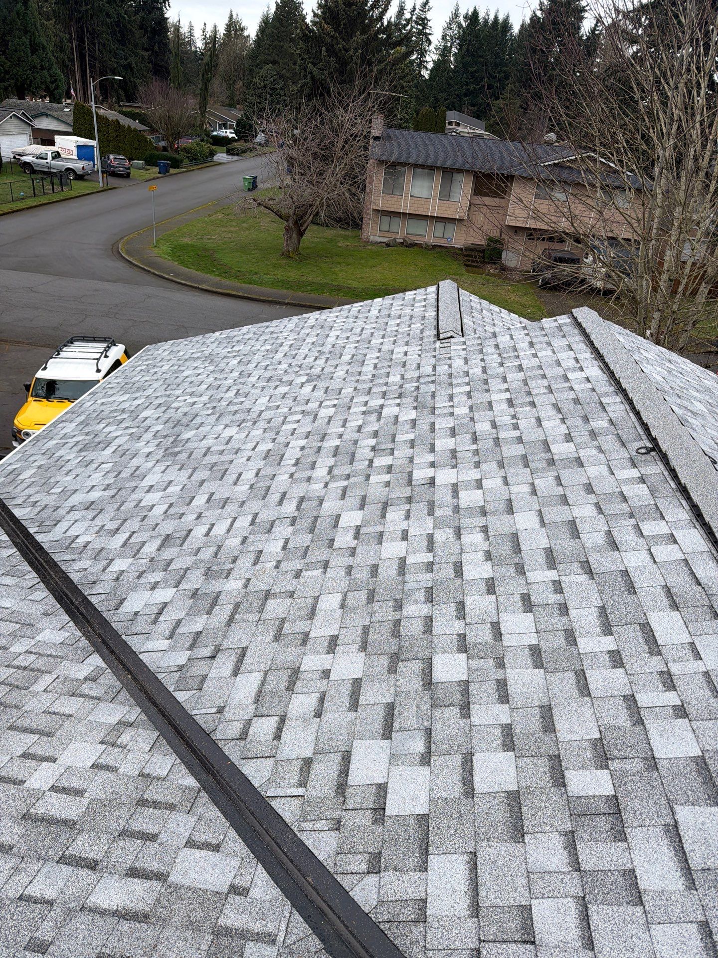 Residential Roofing Installation using GAF HDZ Shingles by Roofing Formula LLC