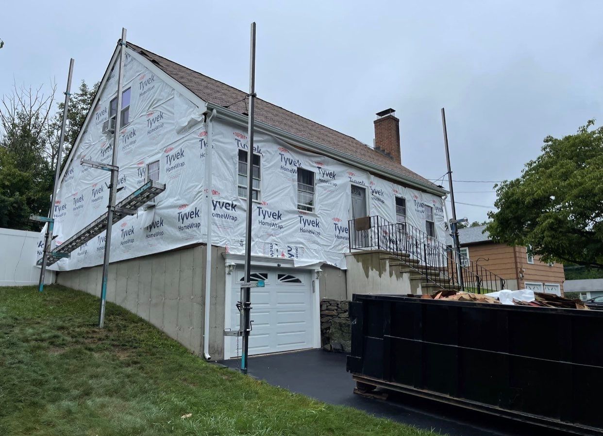 Siding Installation using Royal Building Products Rustic Red by A Plus Exterior