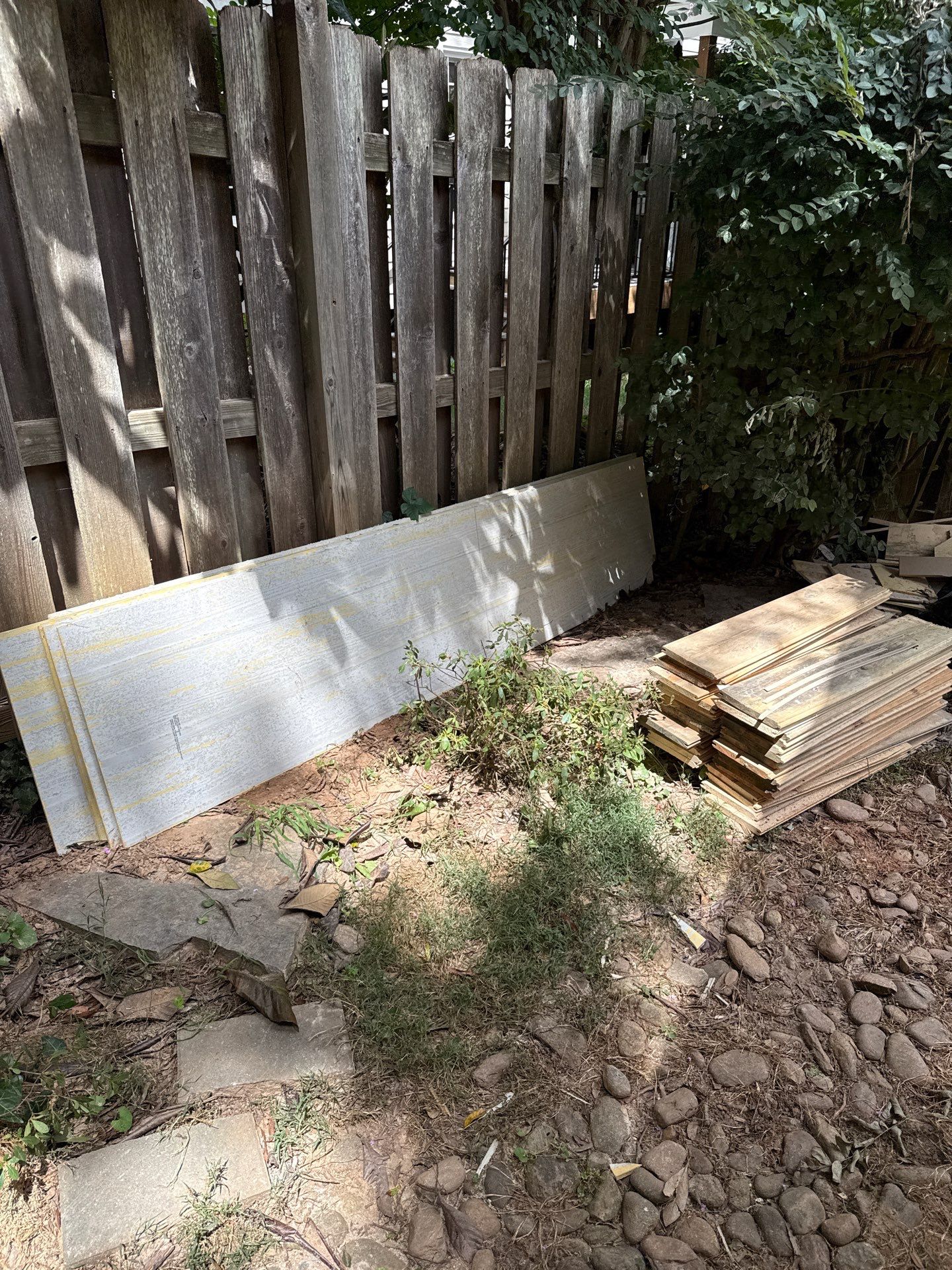 Project in Charlotte by Badger Hauling