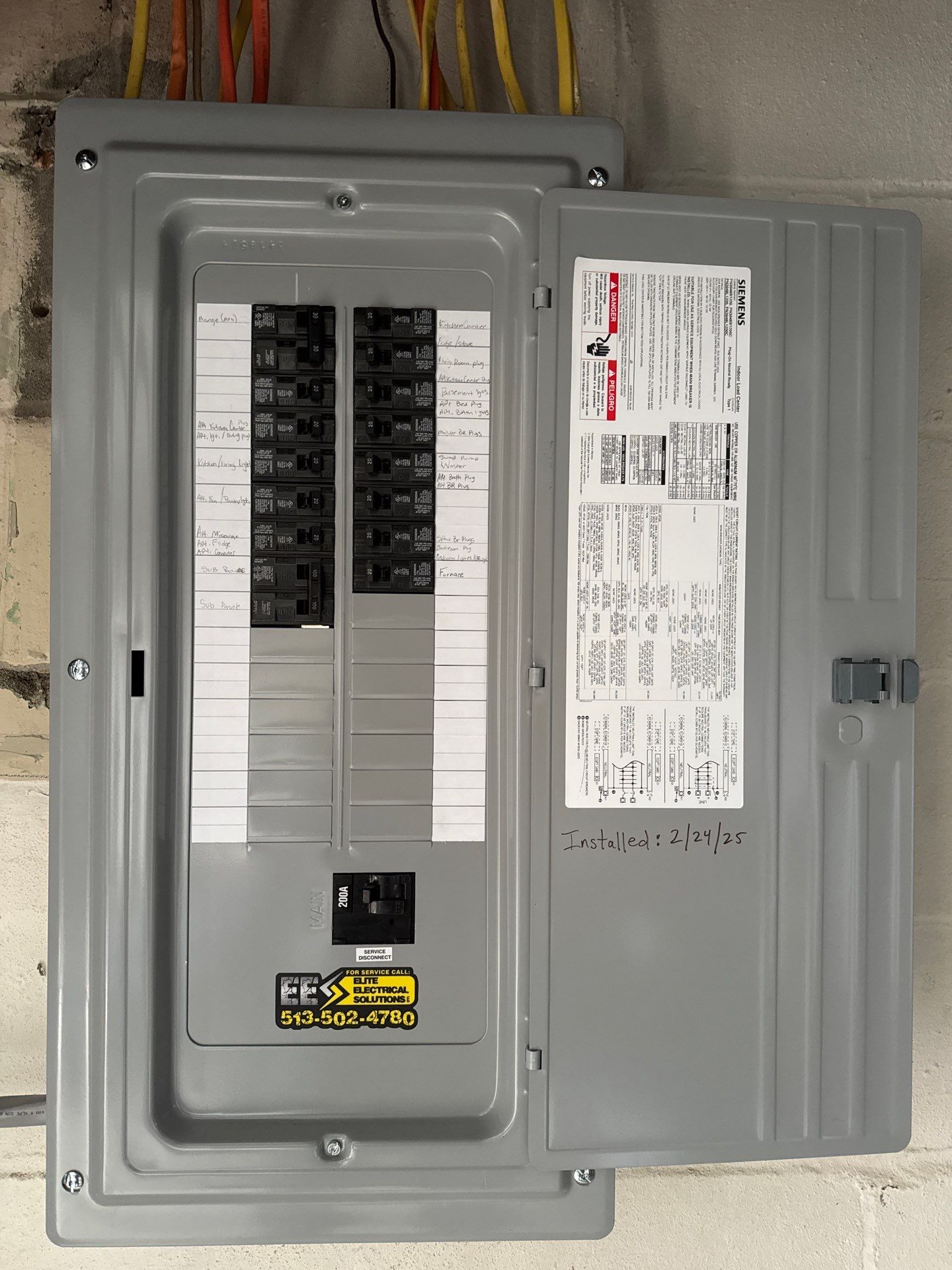 Panel Upgrade by Elite Electrical Solutions LLC