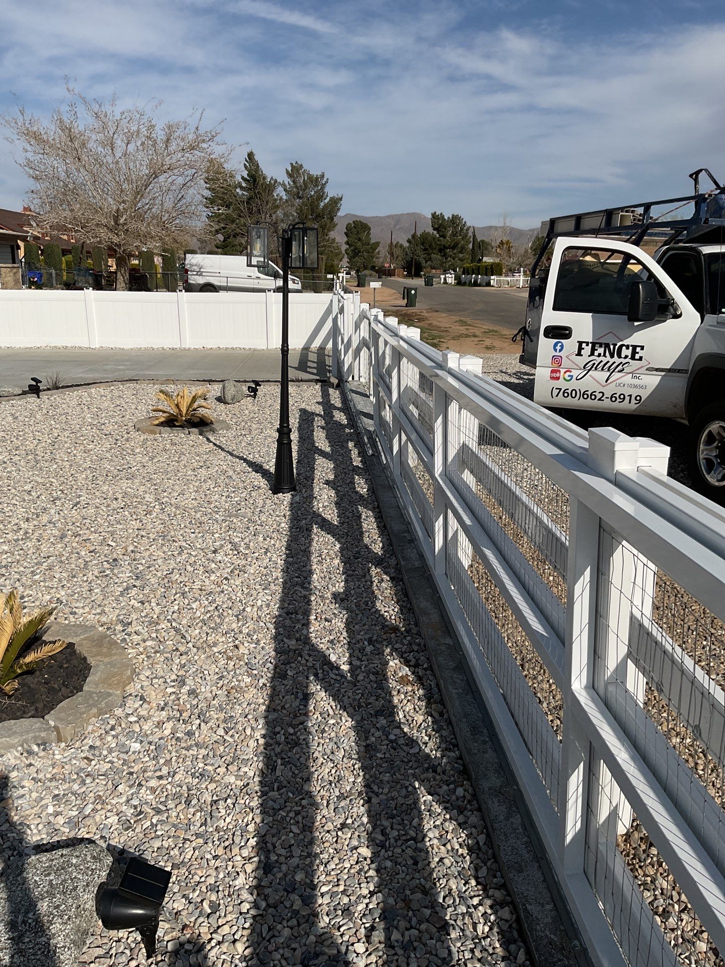 Wrought Iron Frame Ranch Style Sliding Gates by Fence Guys Inc.