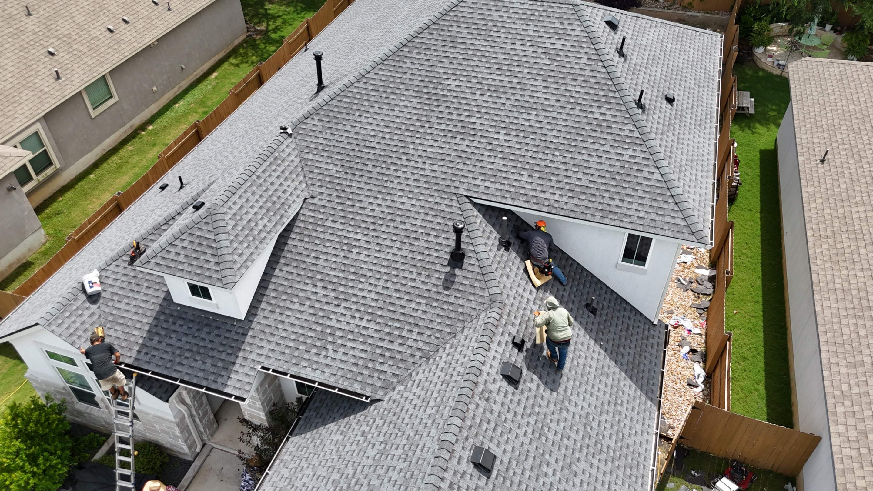 Pewter Gray - GAF Timberline HDZ by RoofsOnly.com