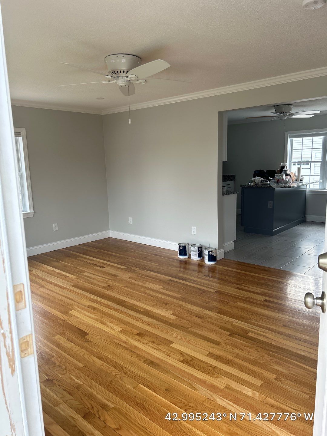 Manchester Interior Painting and Trim Update Project by The Persnickety Painters