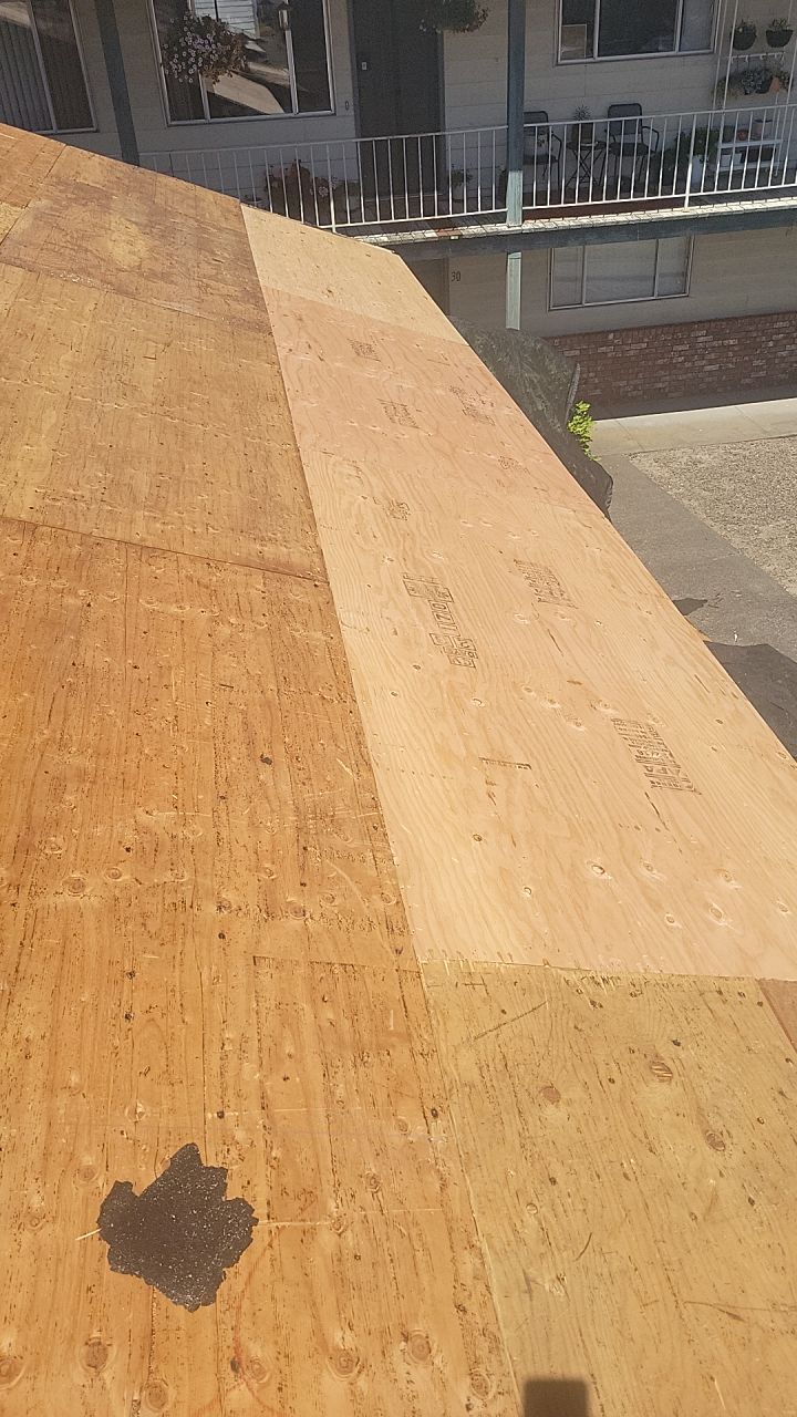 Residential Roofing Installation using IKO Dynasty (Color: Brownstone) by Orezona Building & Roofing Company, Inc.