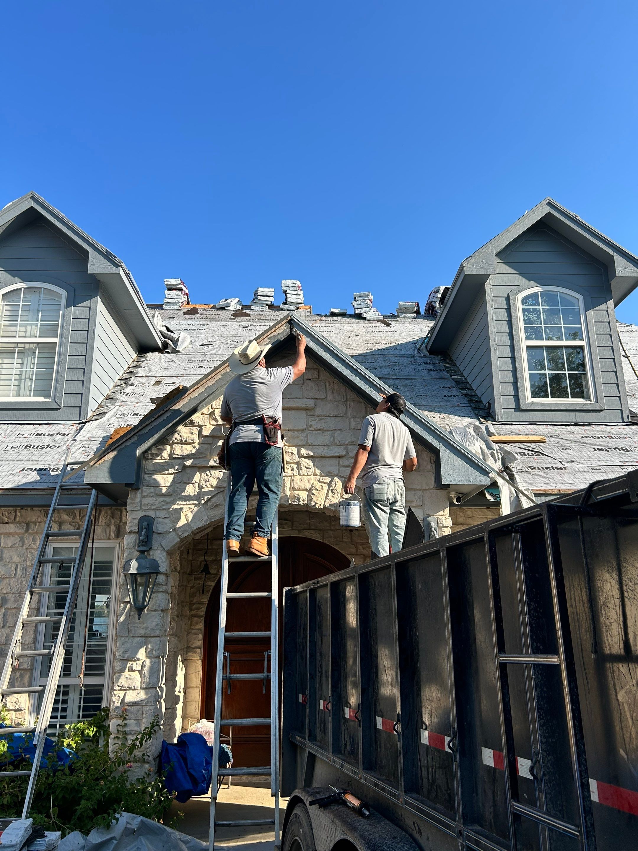 Residential Roof Replacement in Arlington by road roofing llc