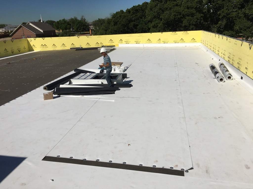 New Construction TPO Project by First United Roofing & Construction