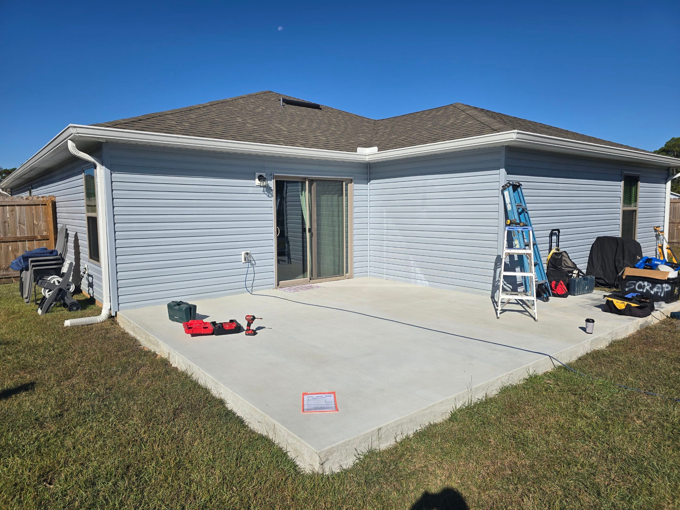 Backyard Patio Cover by Titan Sunrooms