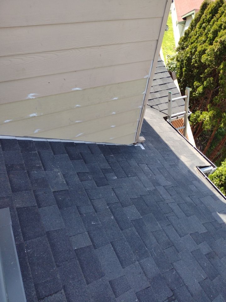 Residential Roofing Installation using Malarkey Highlander with Vented Ridge by Orezona Building & Roofing Company, Inc.