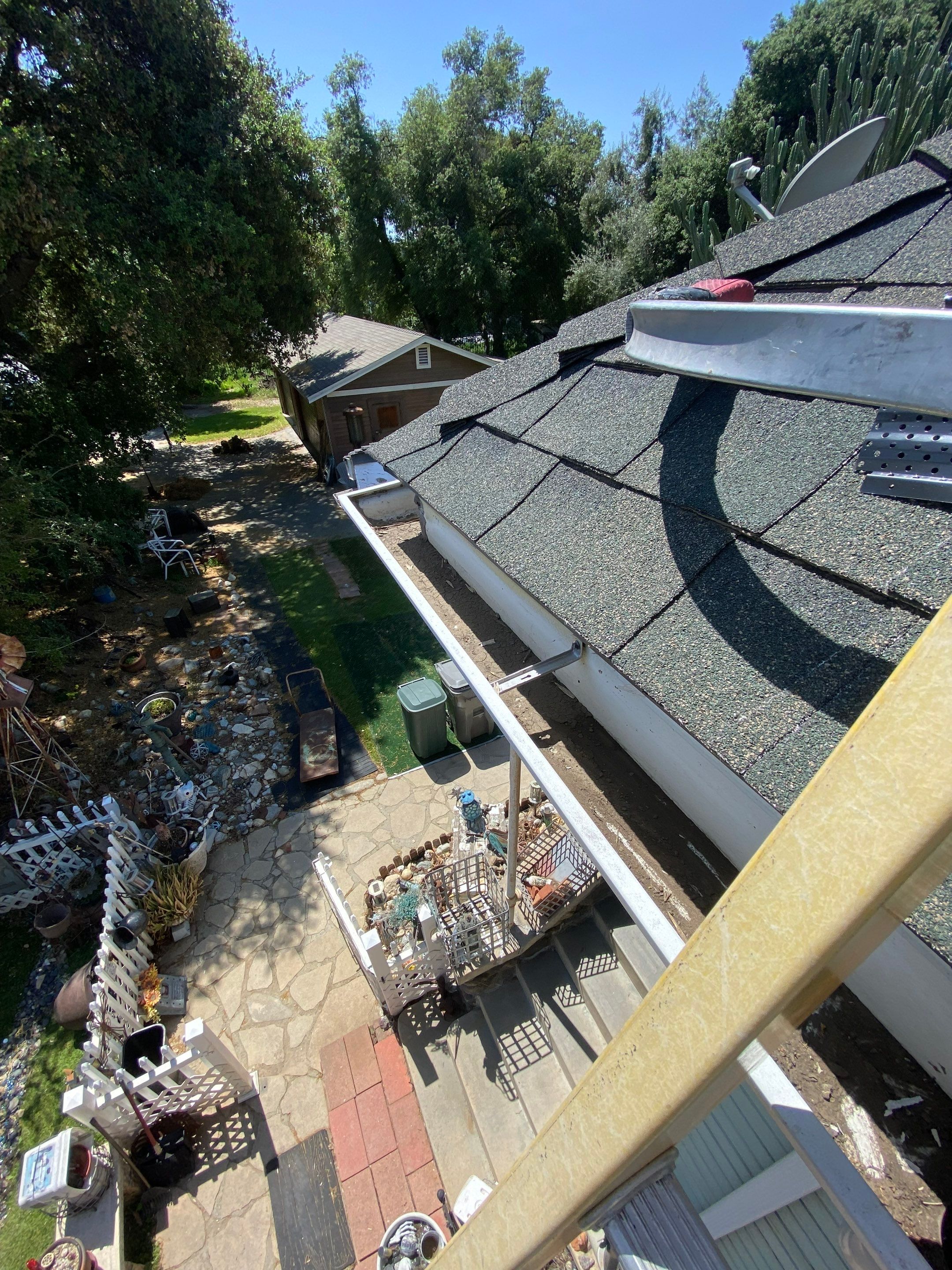 Gutter Cleaning & Guard Installation in San Dimas Ca by Palm Coast Solar Cleaning