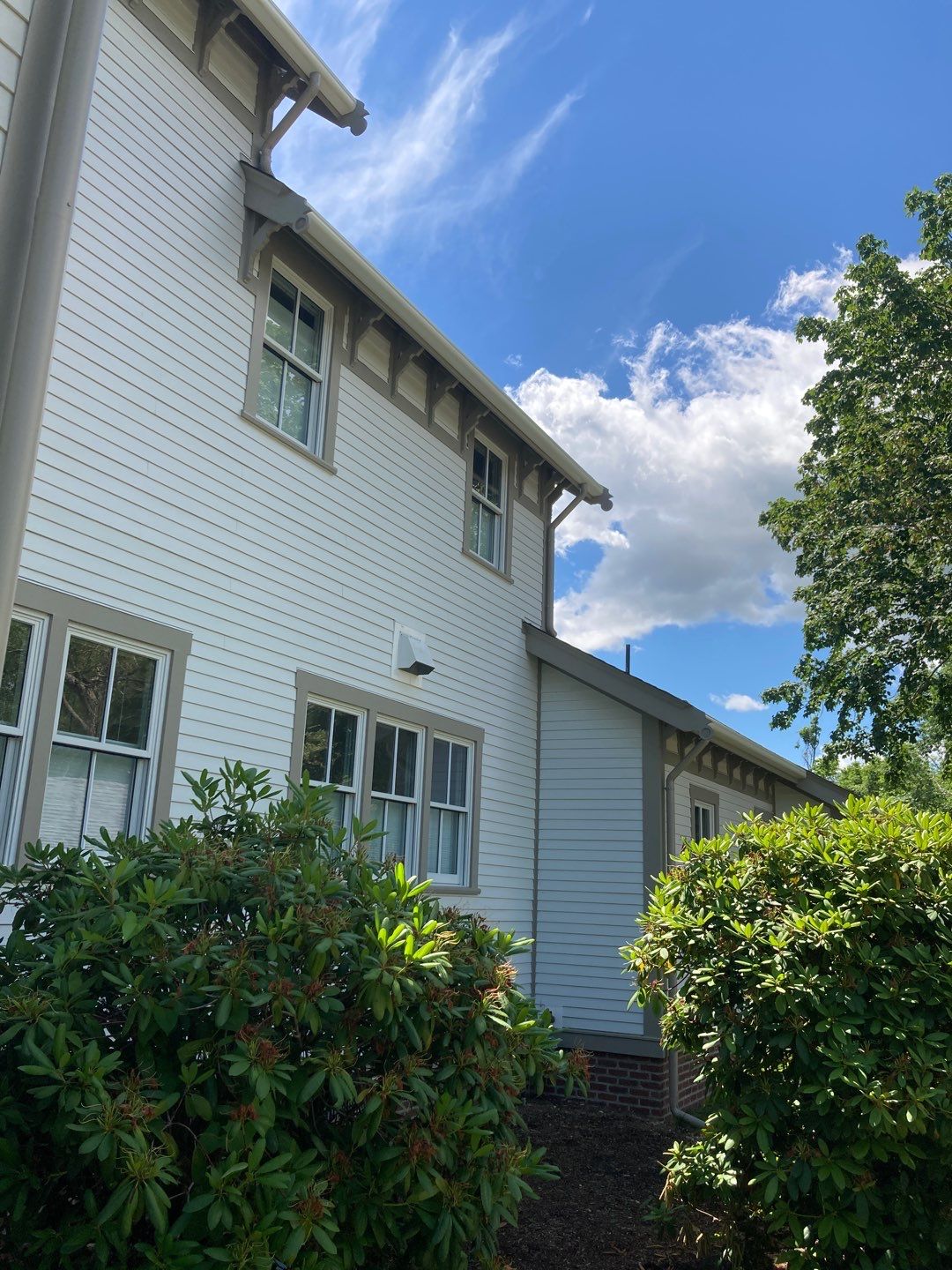 Sandwich, MA Gutter Installation using 4x5 FiberGlass Gutter by Gutter Pro Enterprises