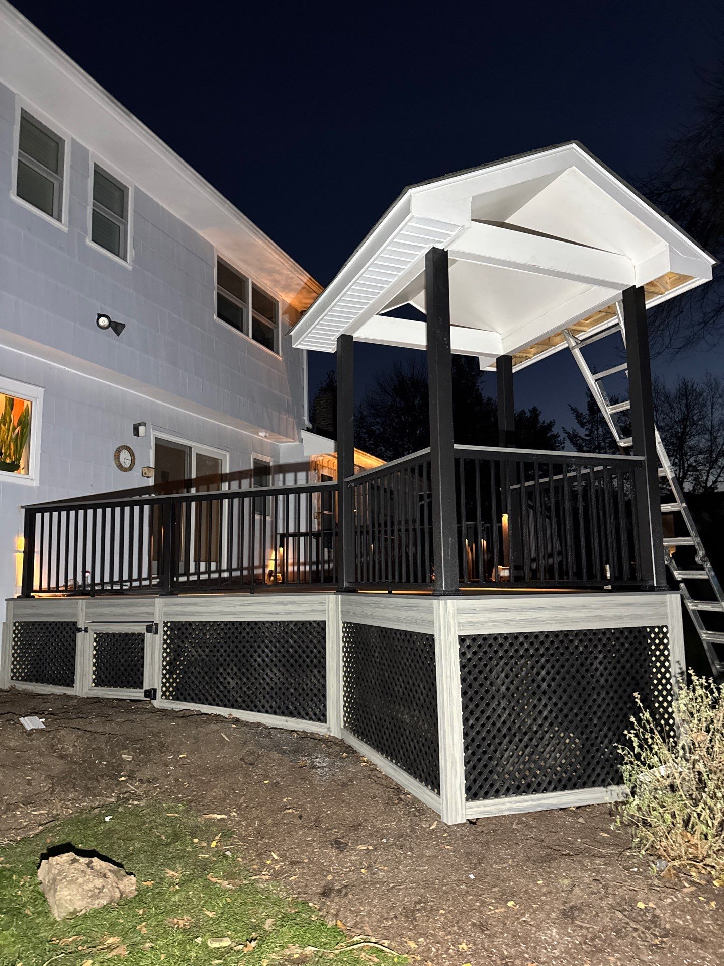 Deck Resurface and New A-Frame Roofing by deck guardian